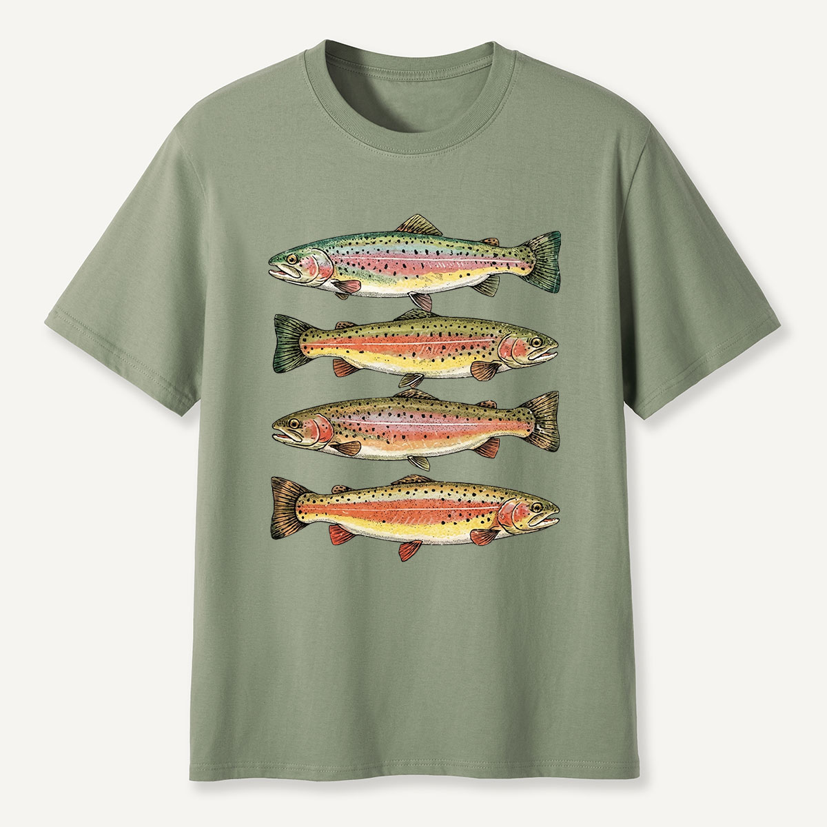 Rainbow Trout Fishing T-Shirt