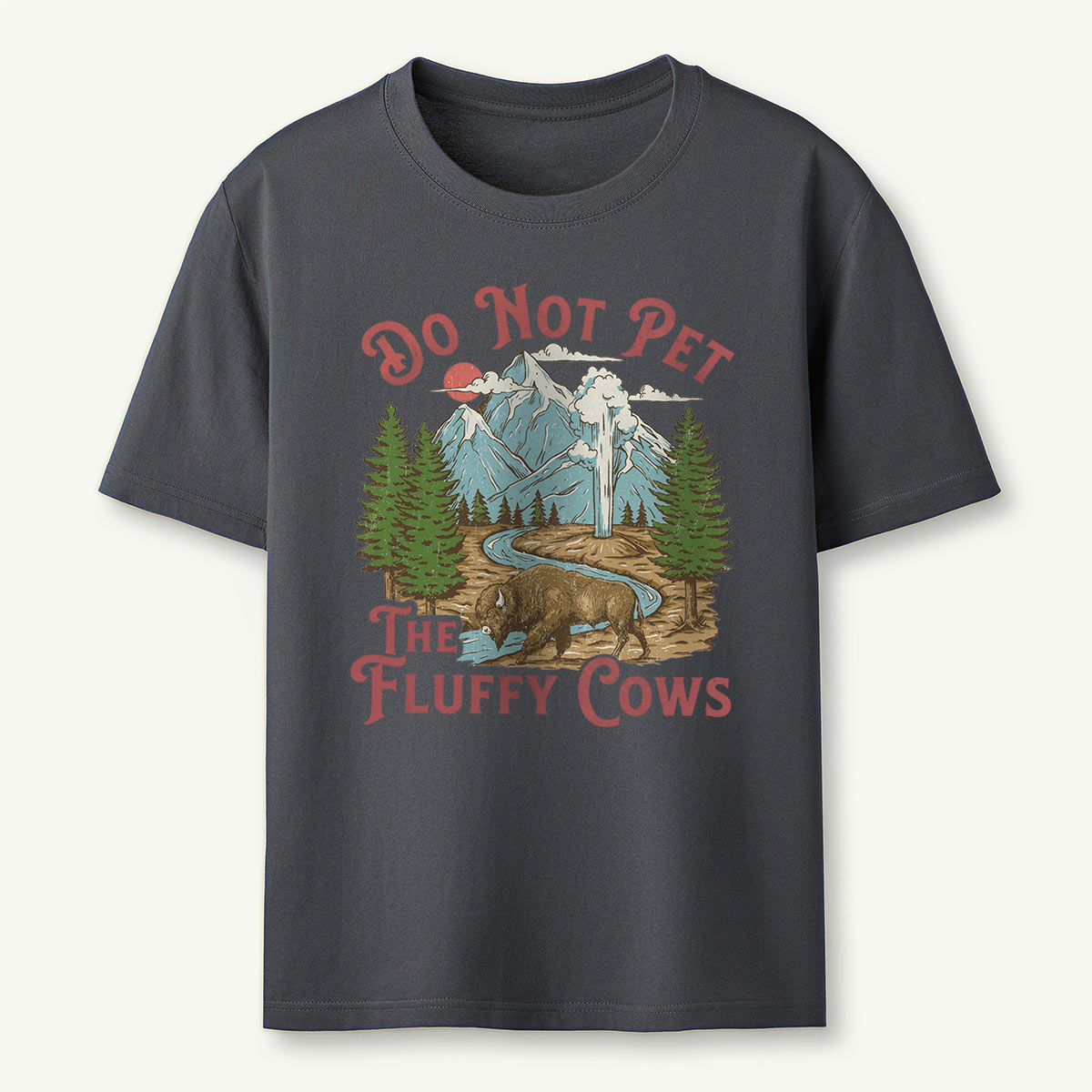Fluffy Cows Yellowstone T-Shirt