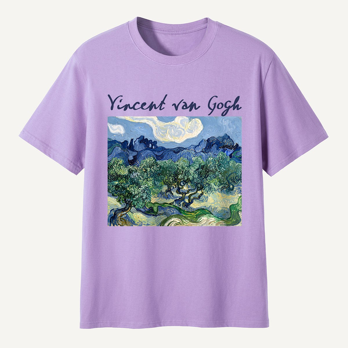 Vincent van Gogh Olive Grove Art T-Shirt