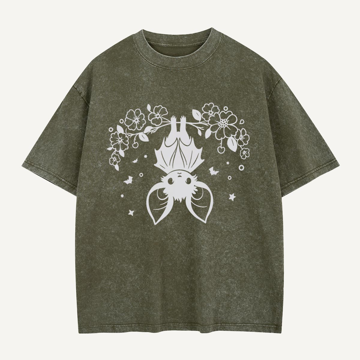Bloom Where You Hang Washed T-Shirt
