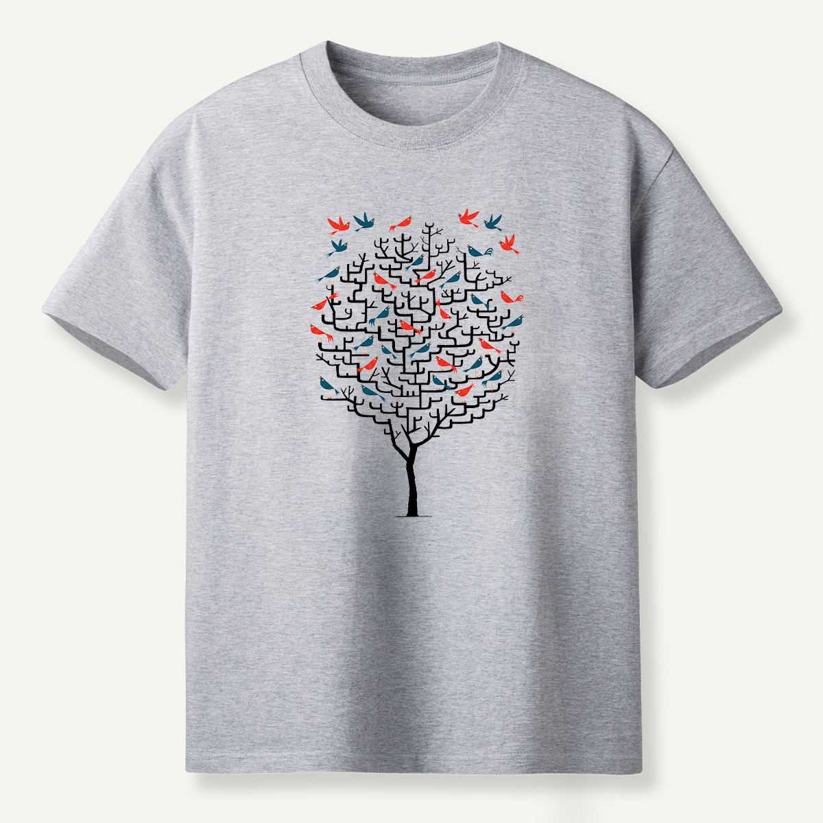 Birds Of Freedom Tree T-Shirt