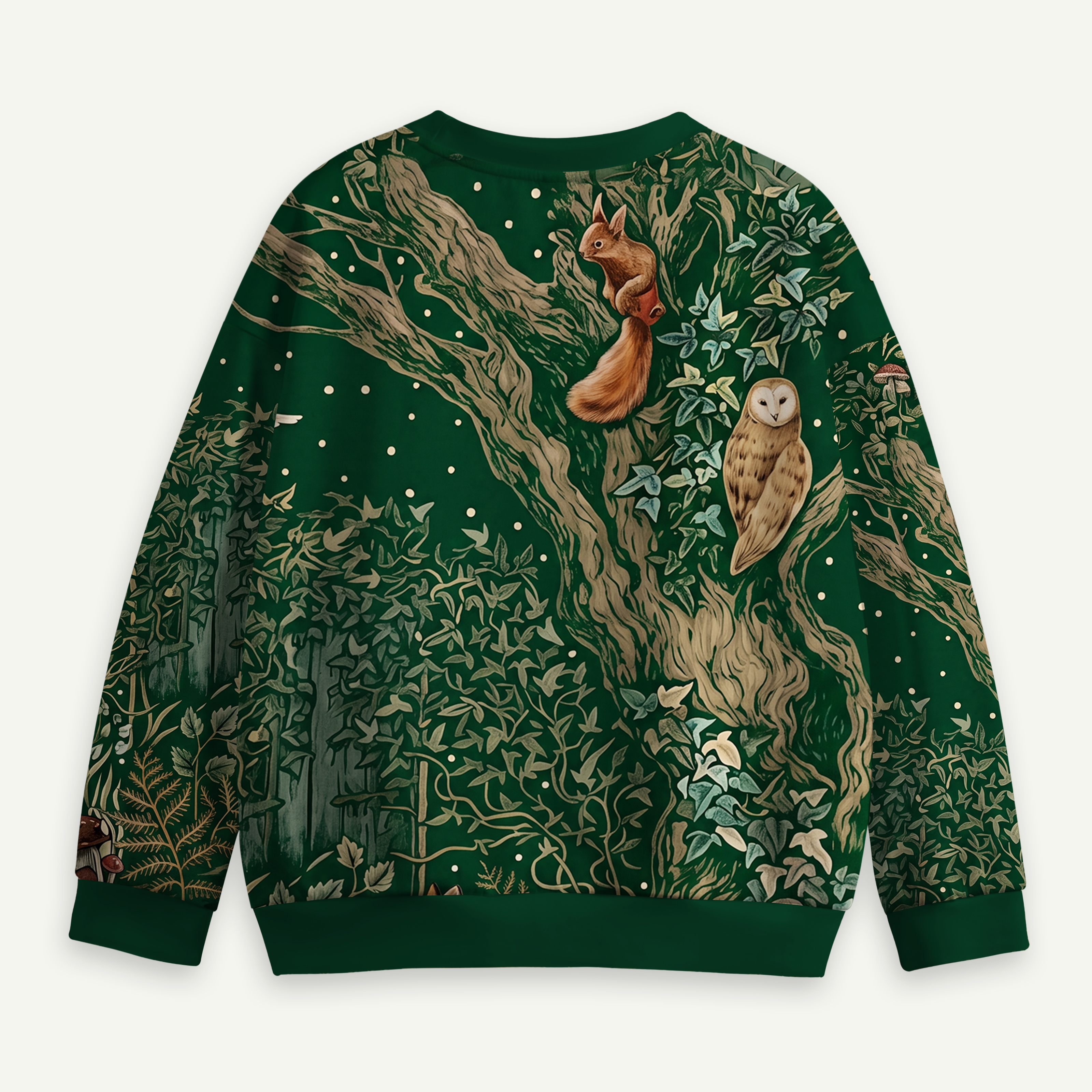 Woodland Tapestry Animal Kids Premium Eco Sweatshirts