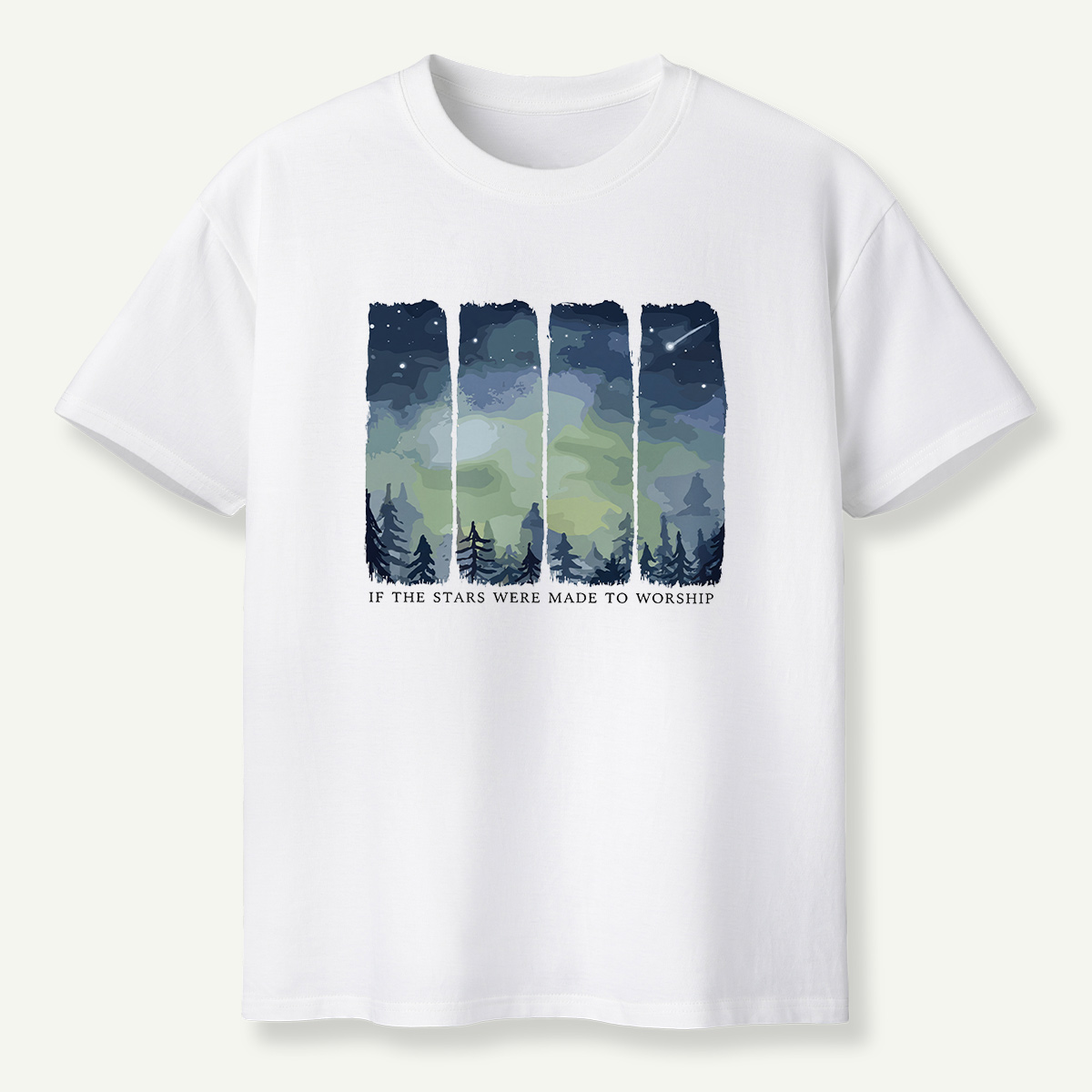 If The Stars Were Made To Worship Night Sky T-Shirt