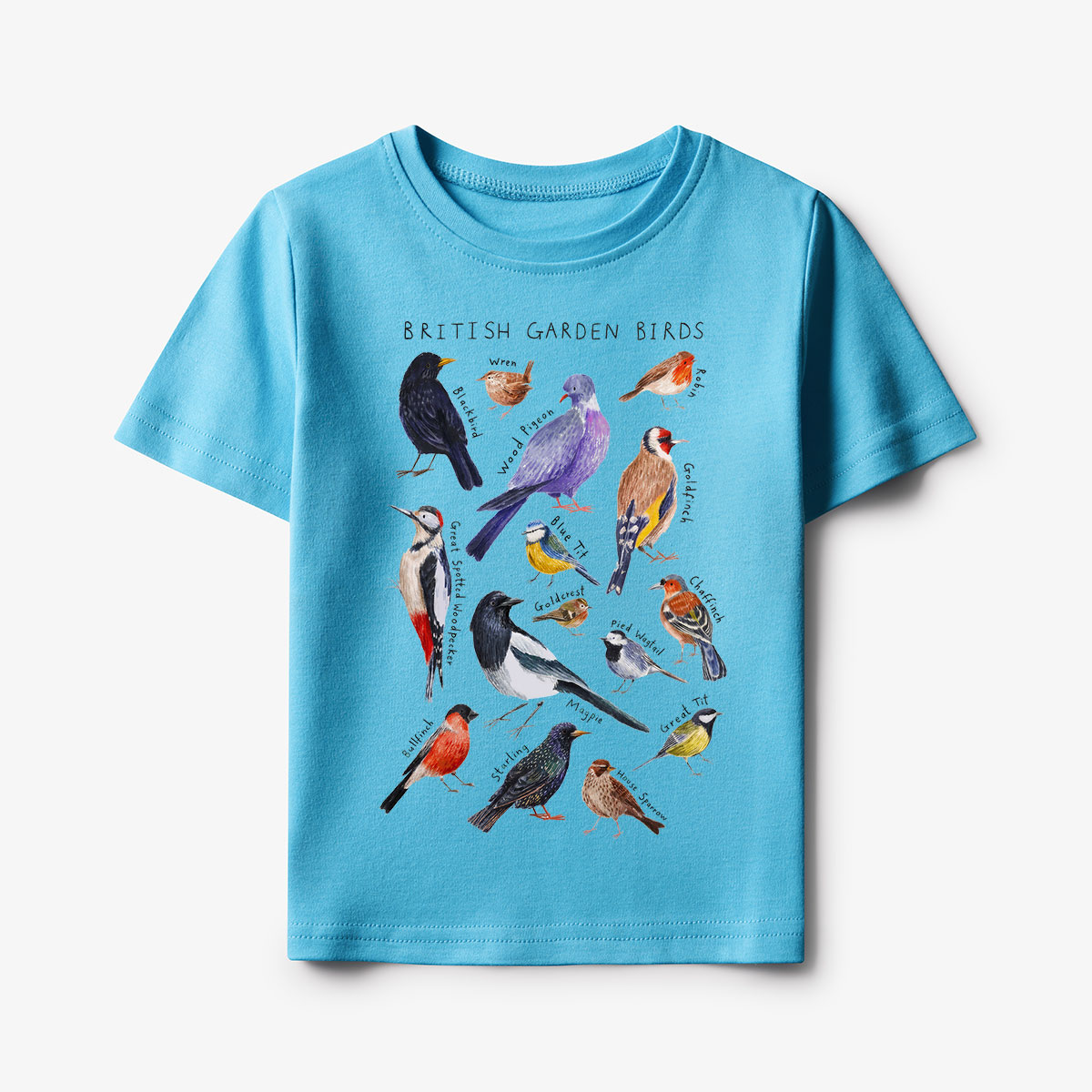 Botanical Garden Birds Wildlife Birdwatching Kids T-Shirt