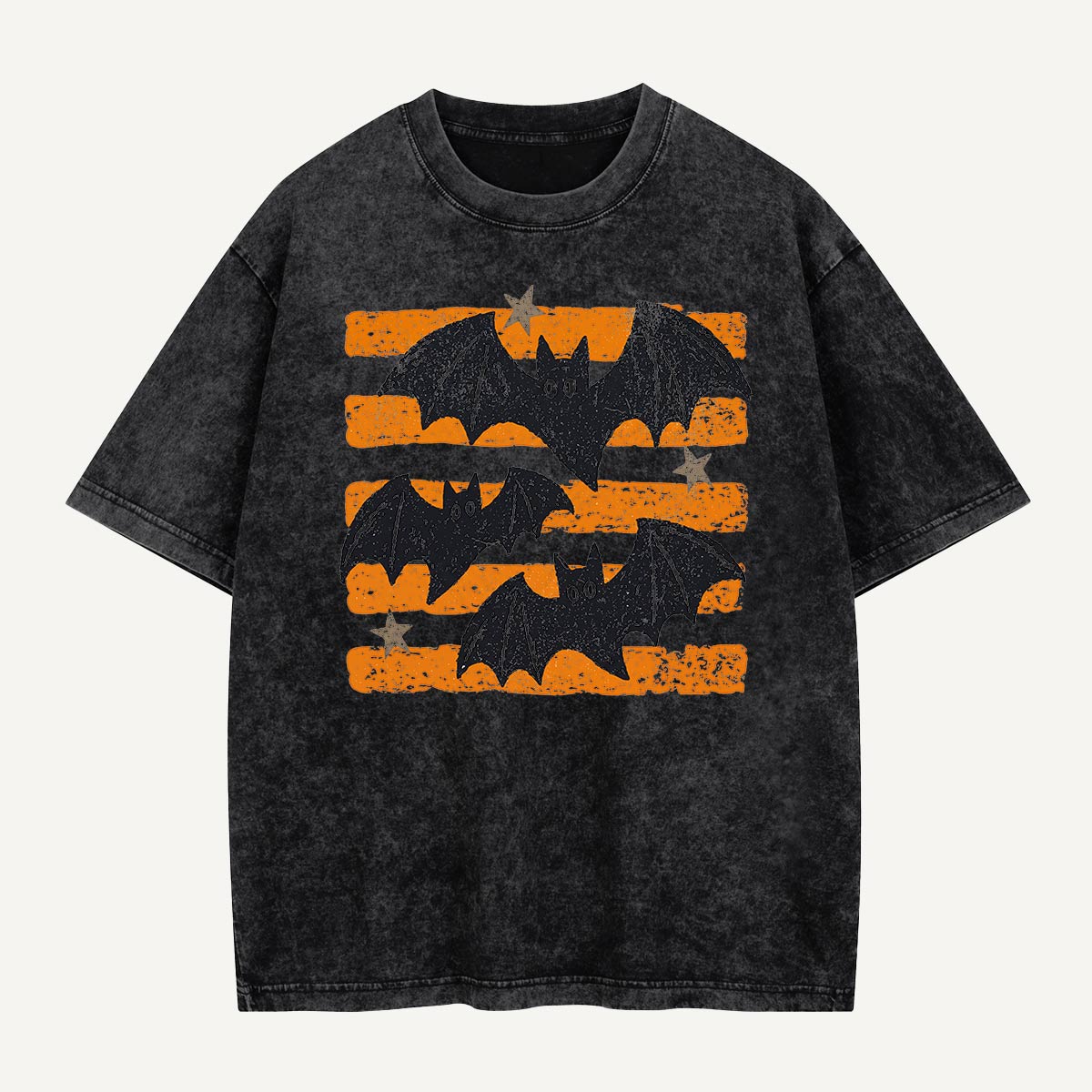Retro Bat Flight Washed T-Shirt
