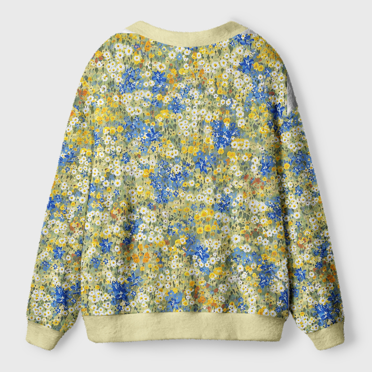 A Meadow in Full Bloom Ugly Cardigan Sweaters