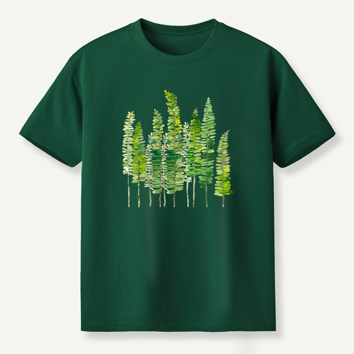 Watercolor Evergreen Forest Collection T-Shirt