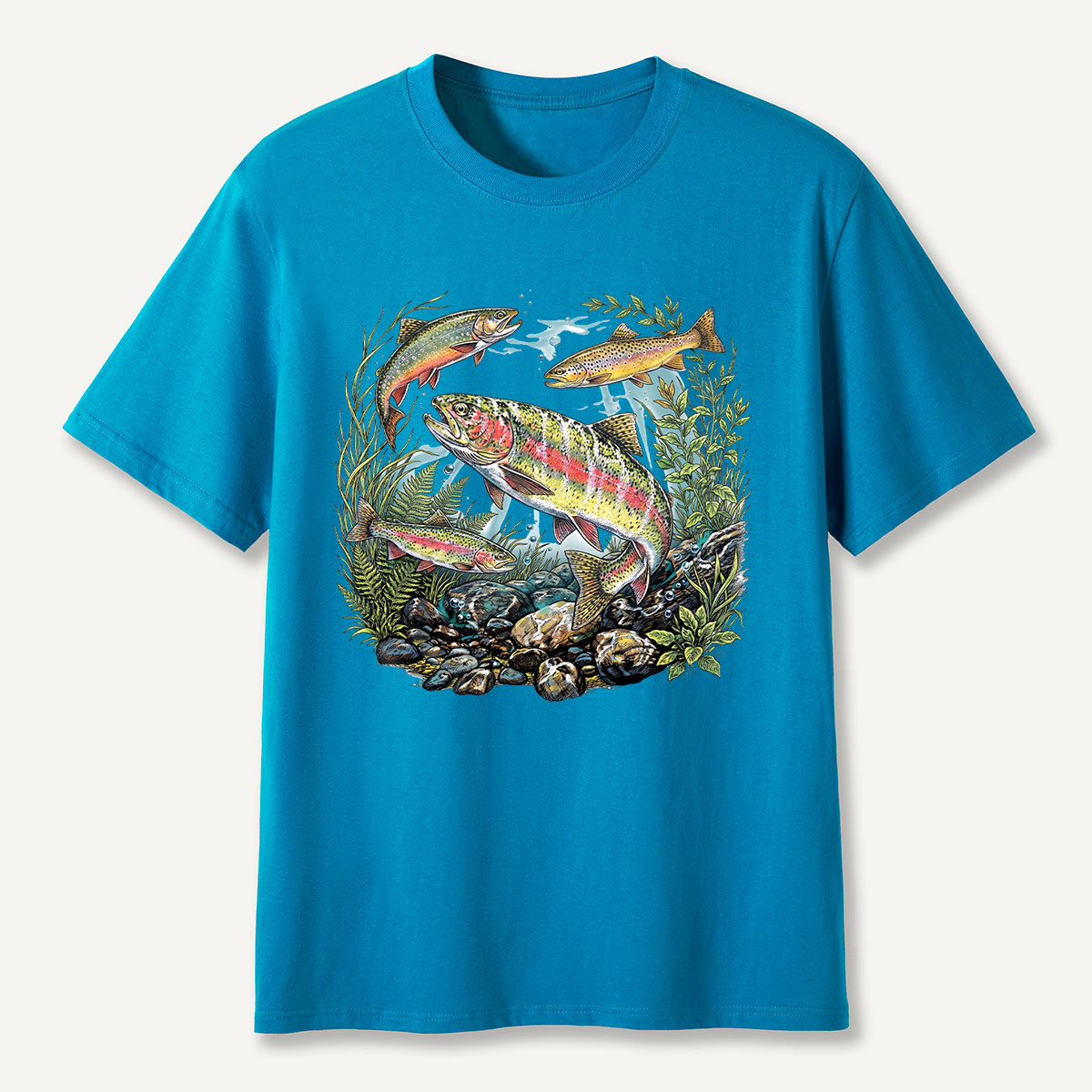 Trout Fishing Freshwater Fish Nature T-Shirt
