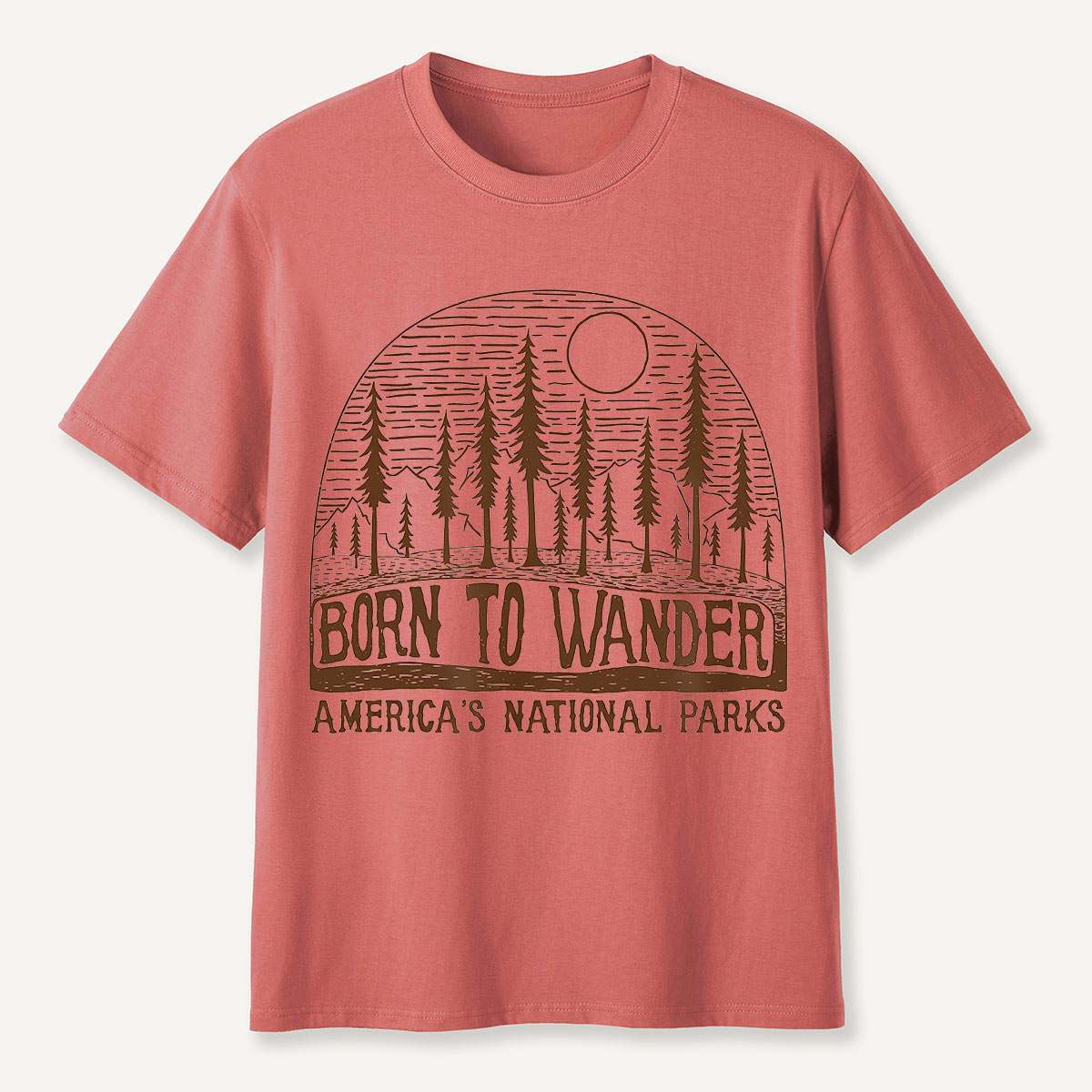 Born to Wander America’s National Parks T-Shirt