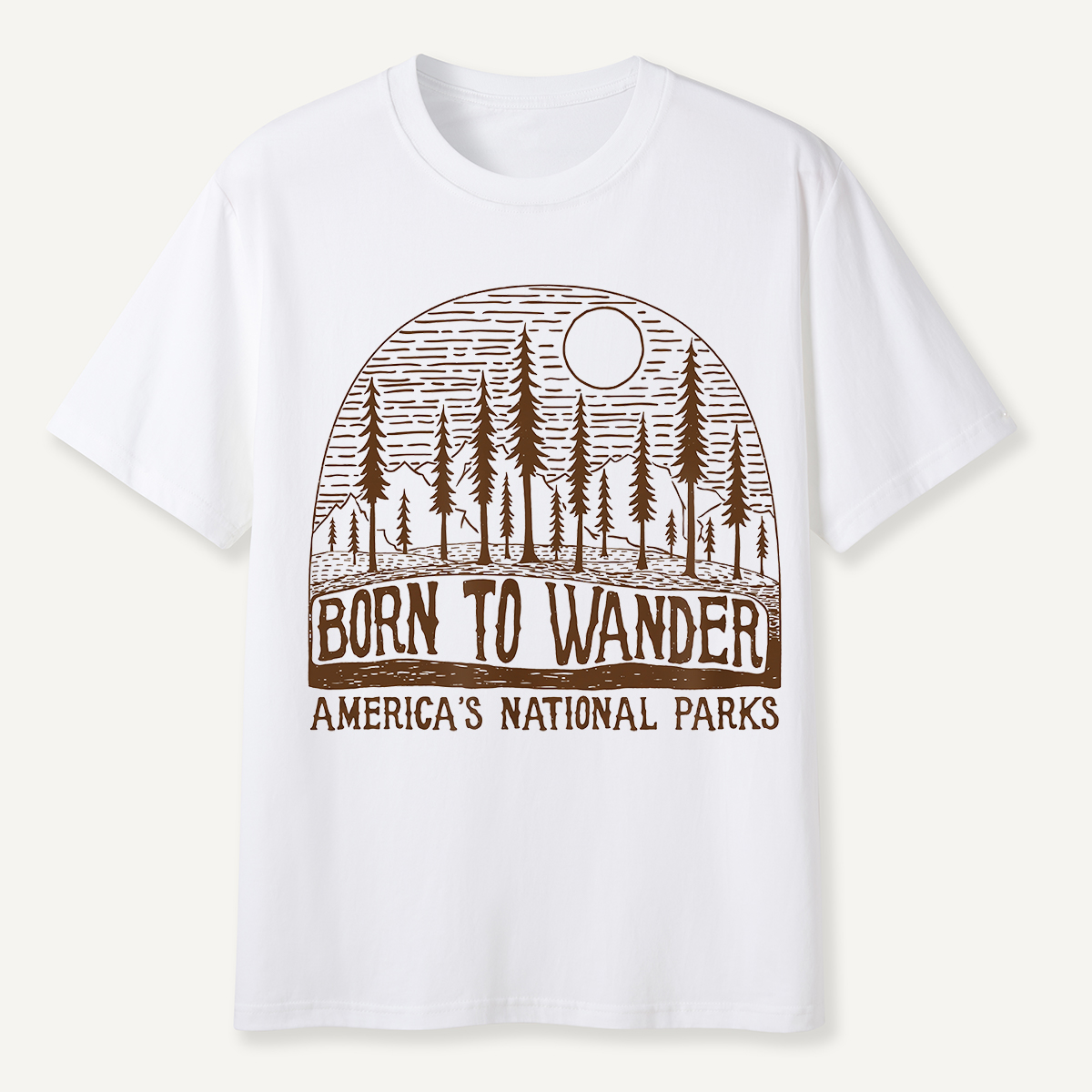 Born to Wander America’s National Parks T-Shirt