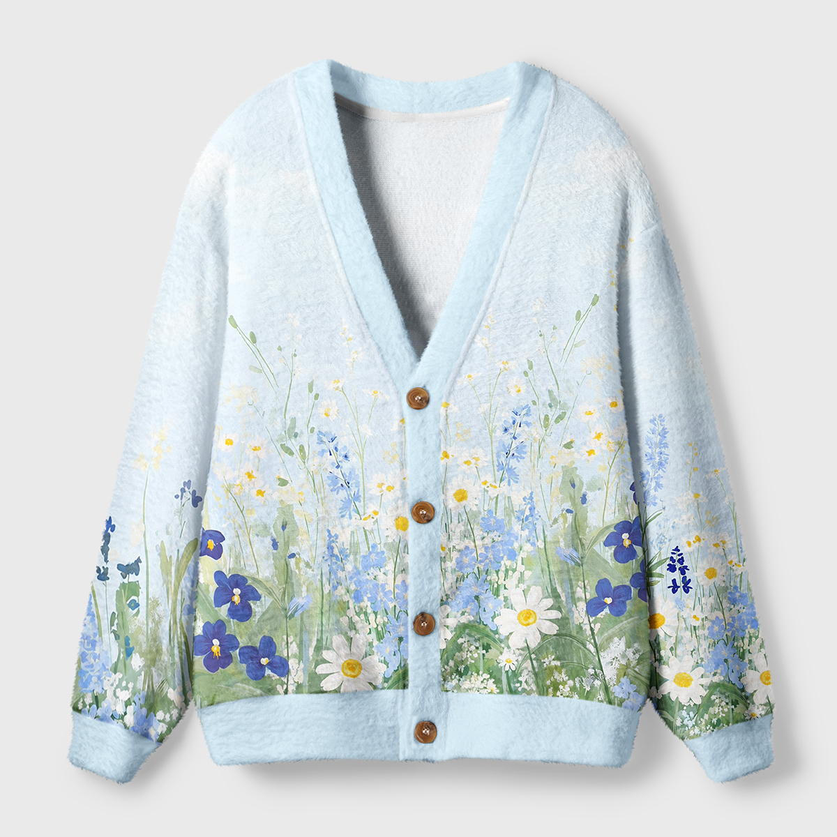 Meadow Bloom Melody Ugly Cardigan Sweaters