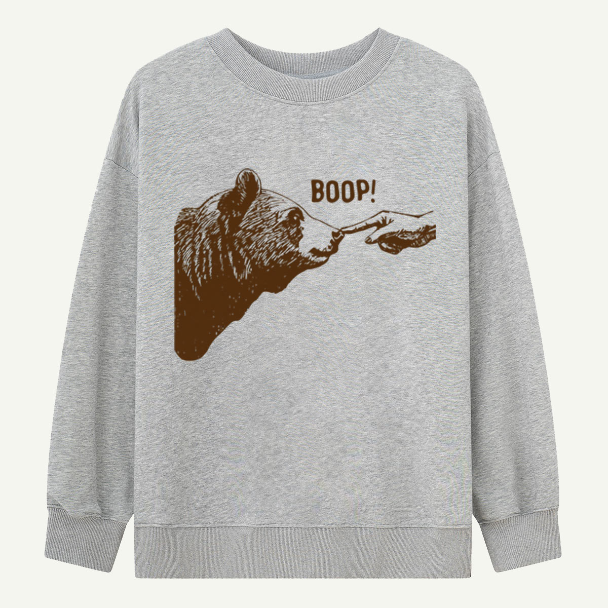 Boop Bear Nose Sweatshirts