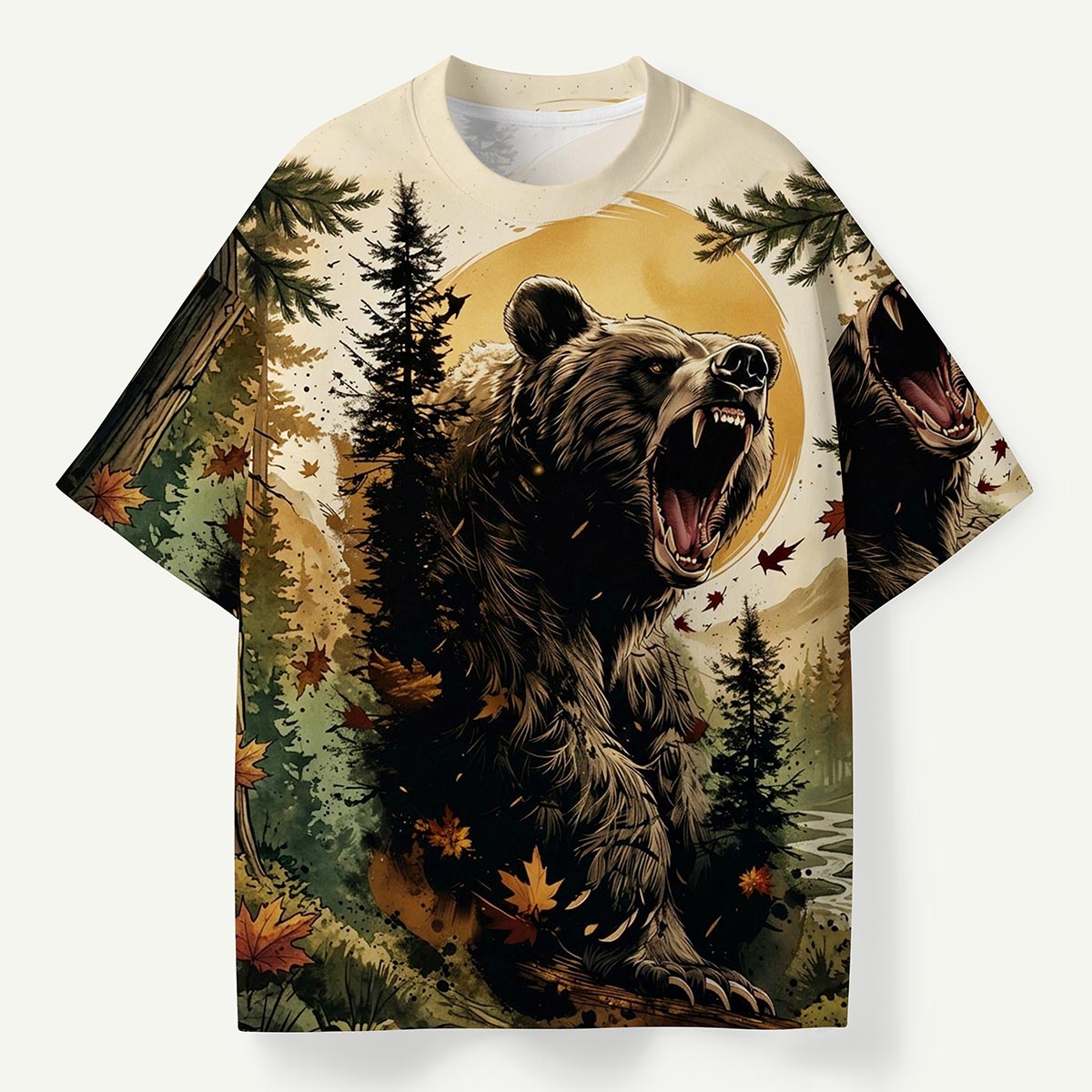 Roaring Bear Forest Premium Eco Tee