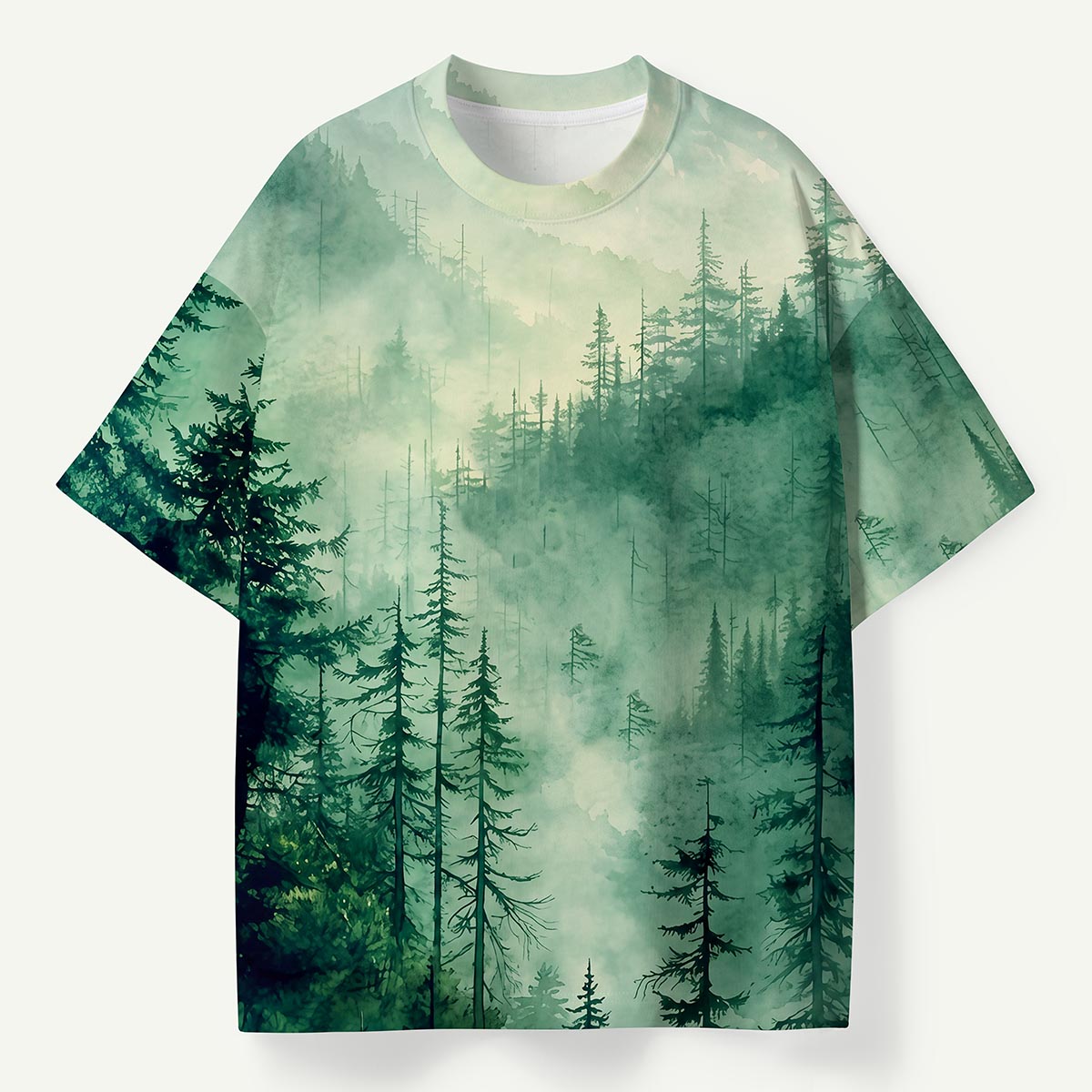 Misty Pine Forest Premium Eco Tee