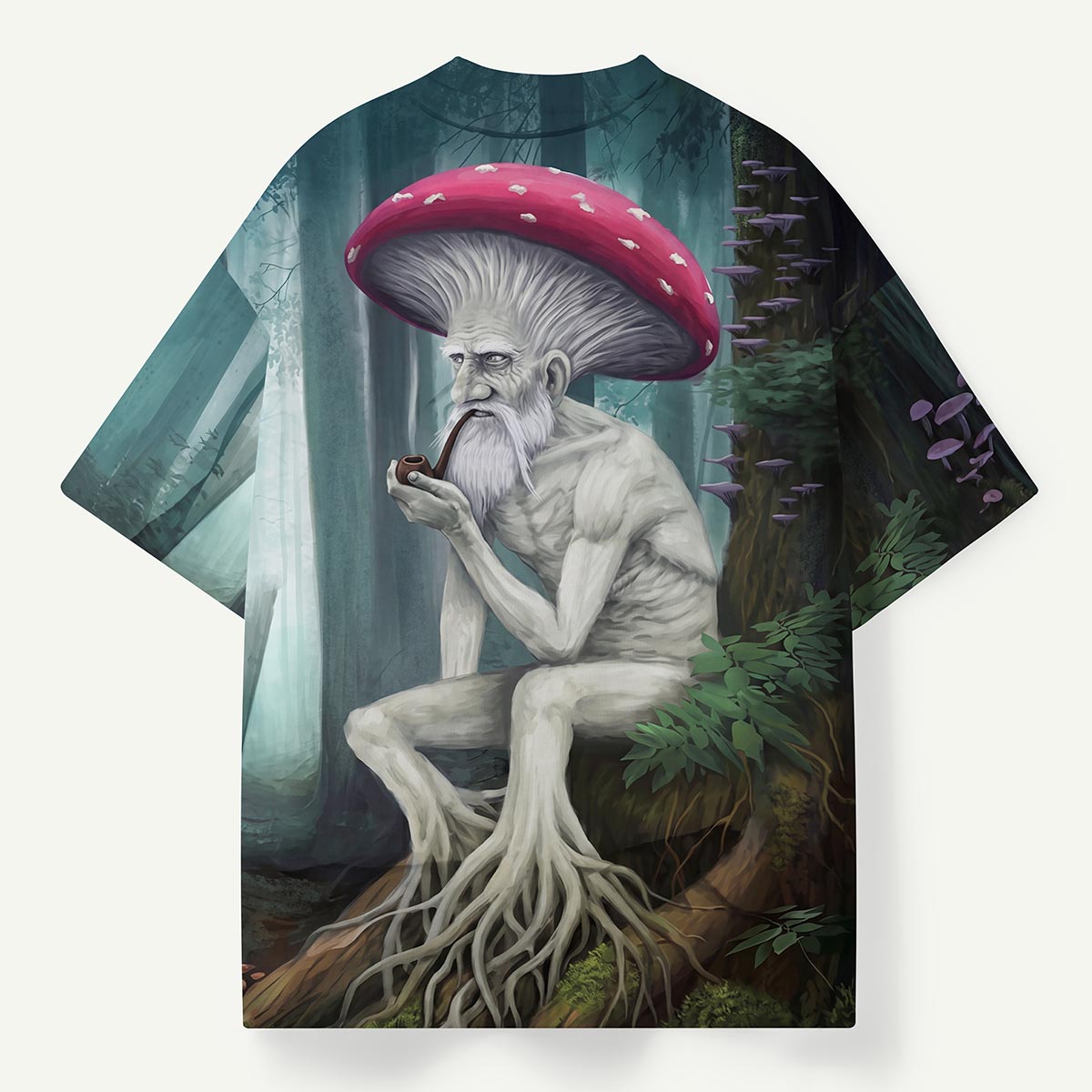 Forest Mycelium Spirit Premium Eco Tee