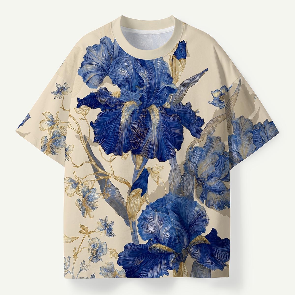 Blue Iris Botanical Premium Eco Tee