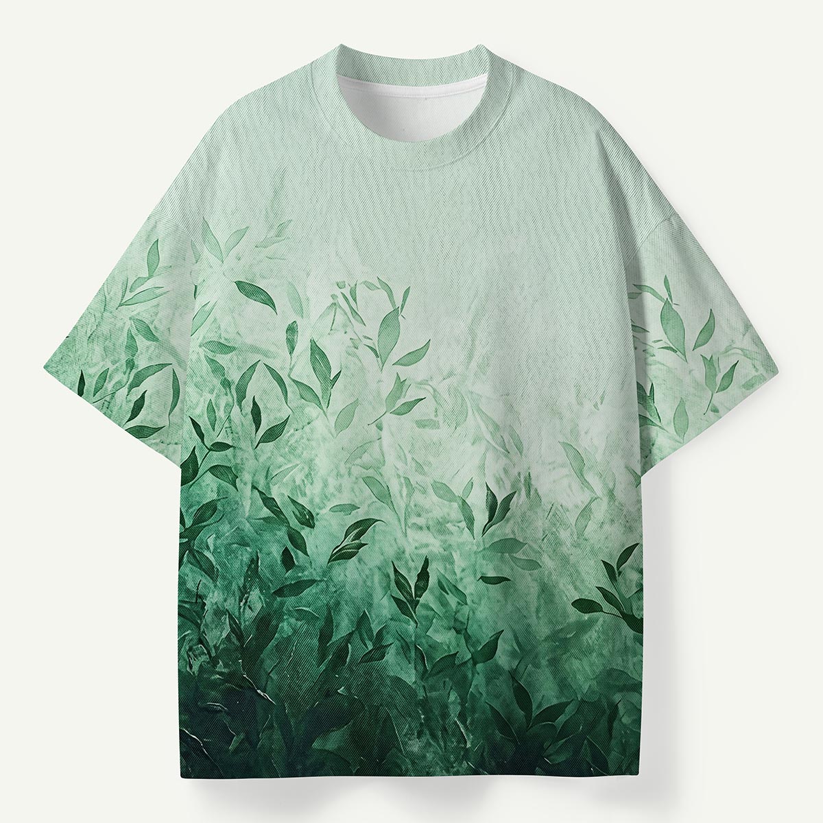Soft Green Foliage Premium Eco Tee