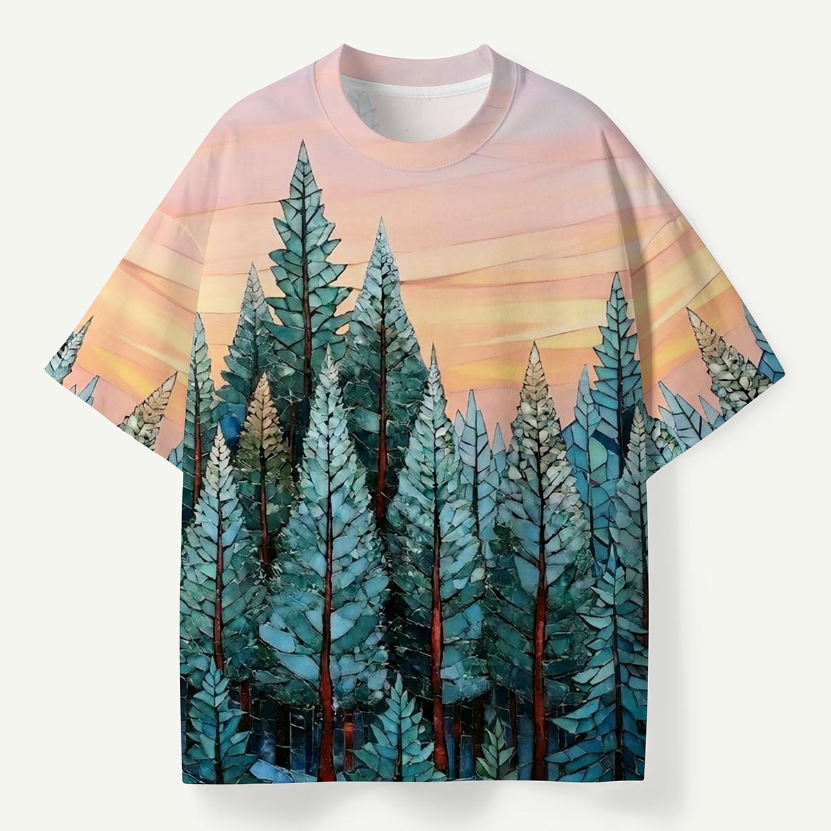 Twilight Evergreen Forest Premium Eco Tee