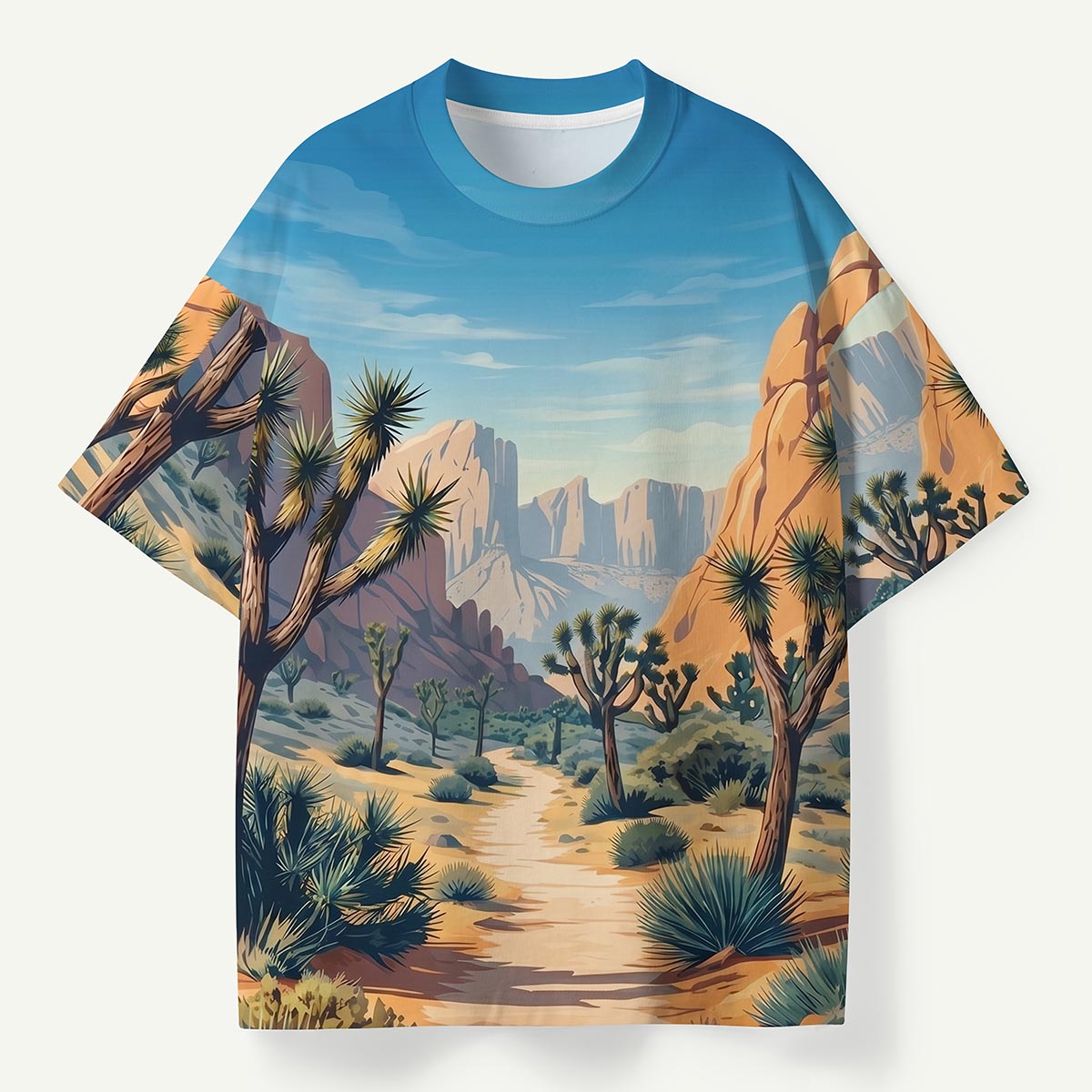 Desert Trail Joshua Tree National Park Premium Eco Tee