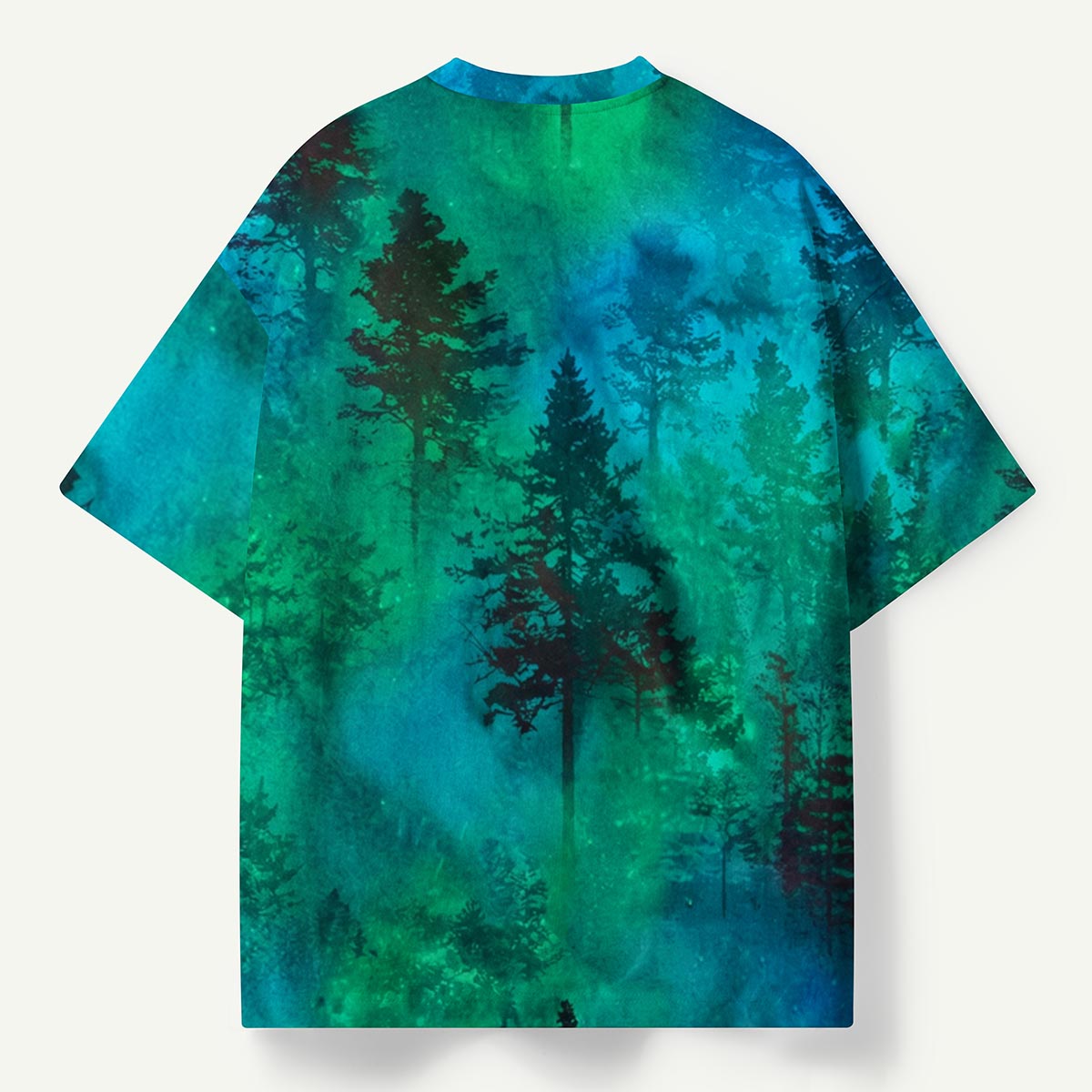 Nature Glowing Forest Tree Eco All-Over Print T-Shirt