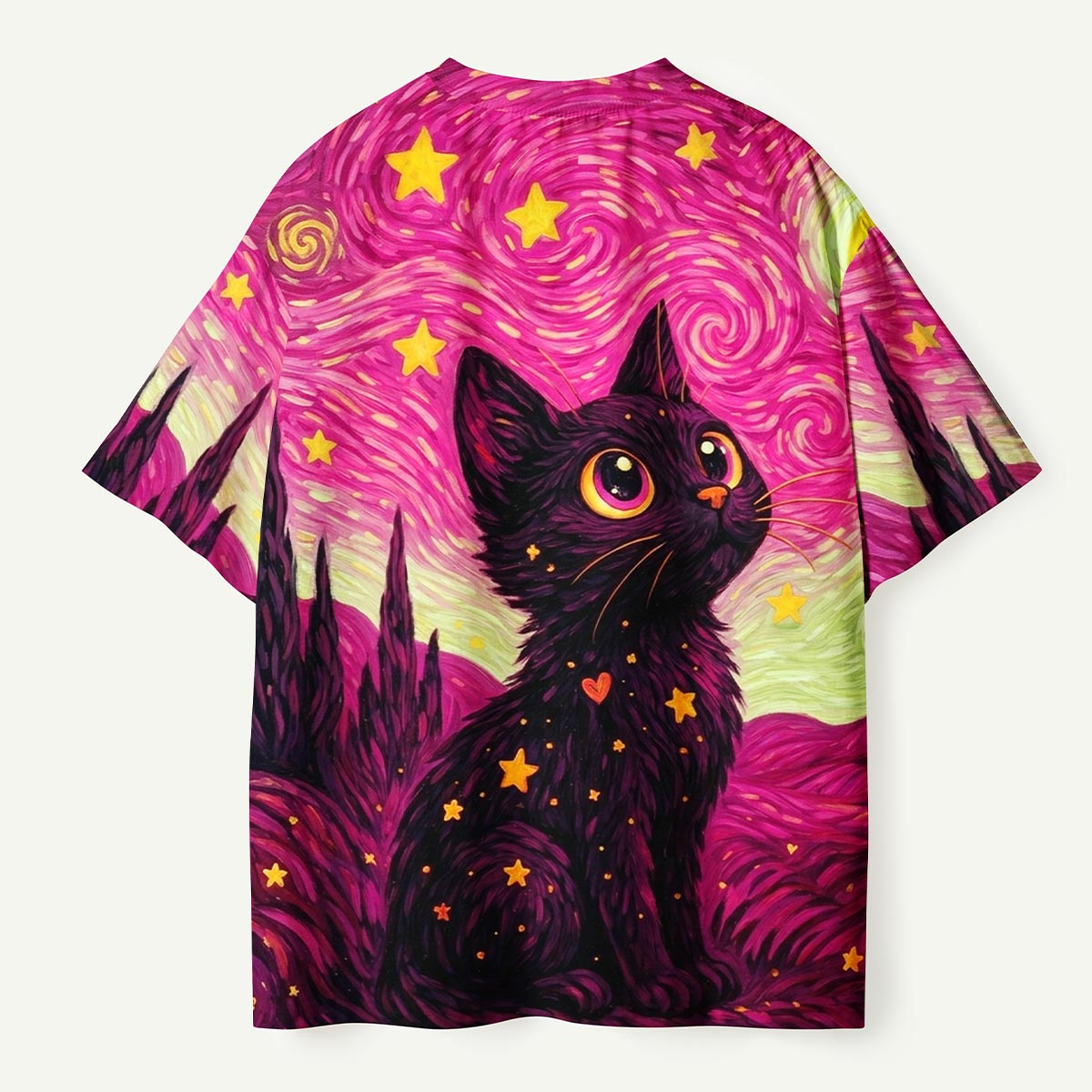 Dreamy Star Cat Fantasy Premium Eco Tee