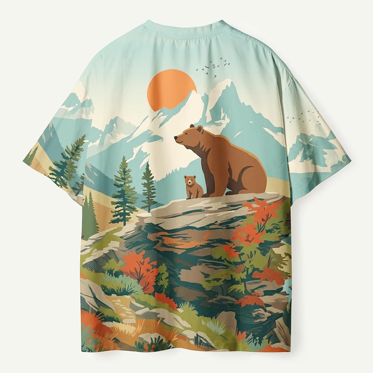 Mountain Bear Family Premium Eco Tee