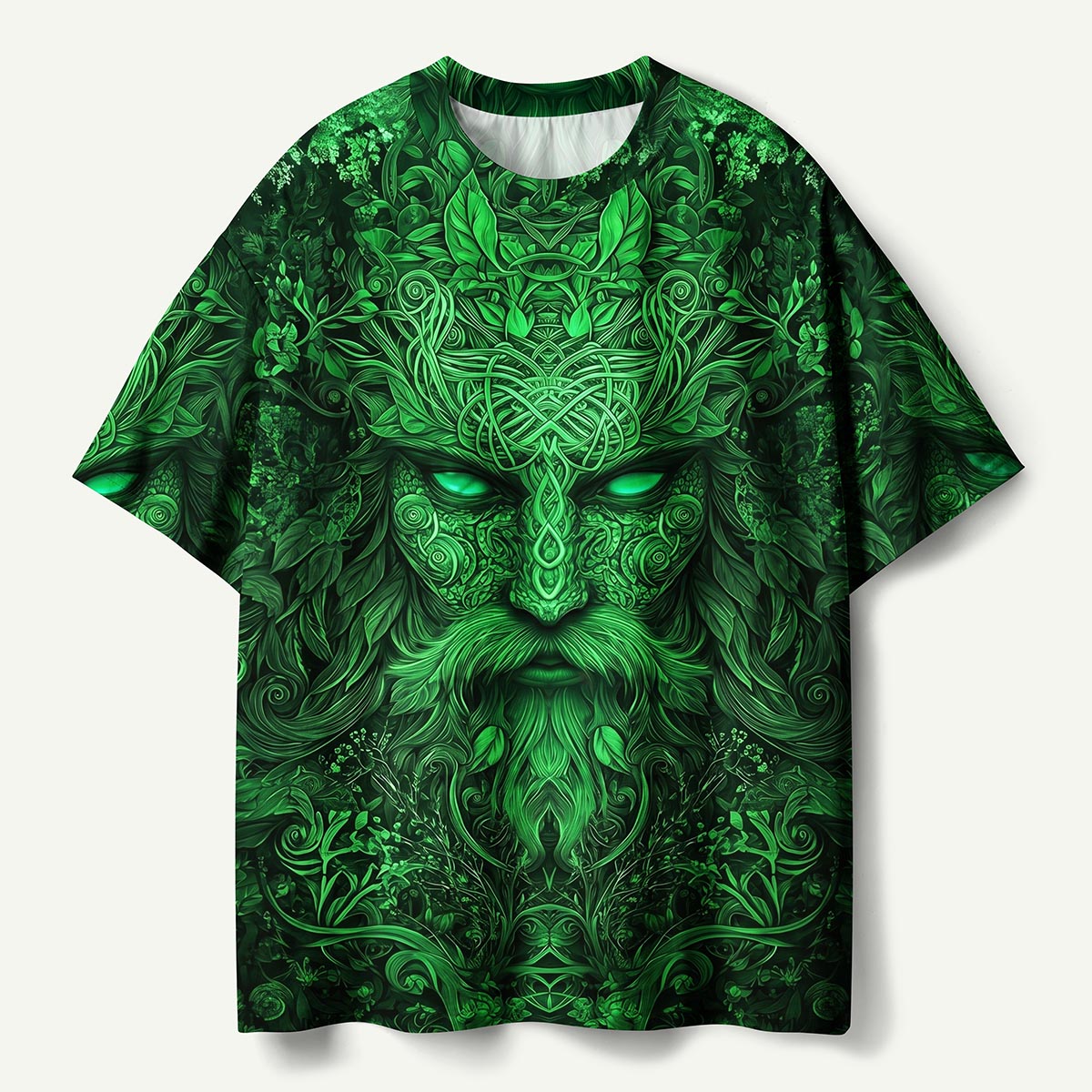 Emerald Forest Guardian Premium Eco All-Over Print T-Shirt