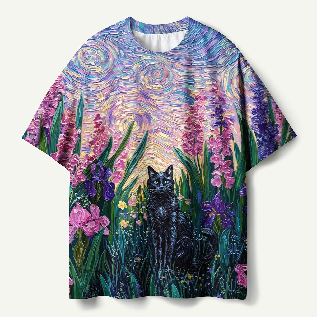 Starry Garden Black Cat Premium Eco Tee