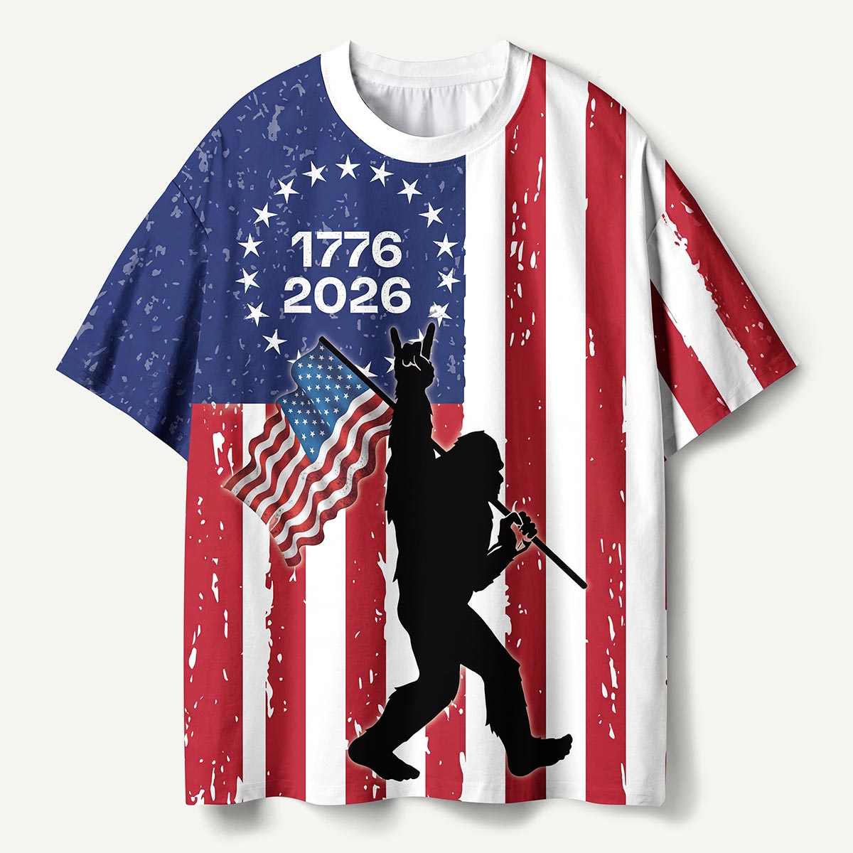Cryptids Liberty March Commemorative Premium Eco Tee