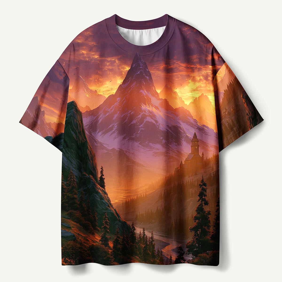 Golden Summit Twilight Premium Eco Tee