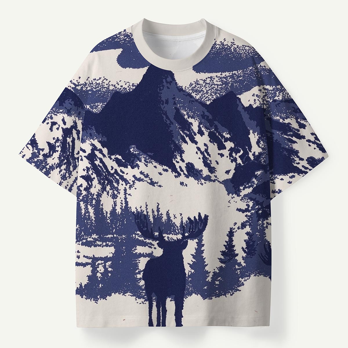Acadia Moose Mountain Premium Eco Tee