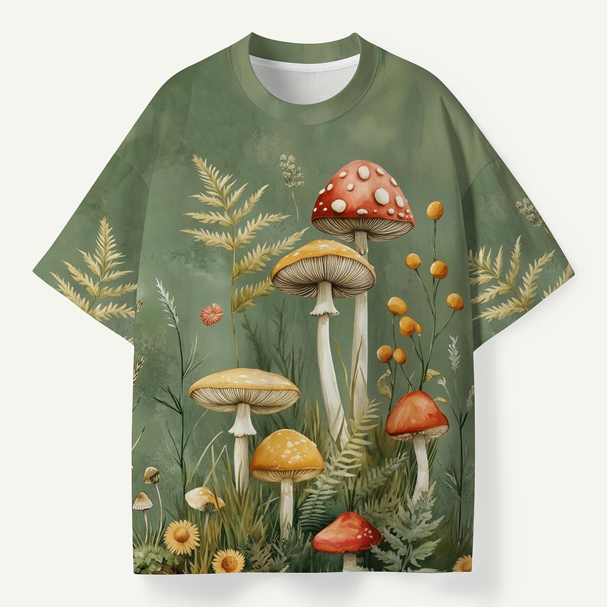 Woodland Mushroom Premium Eco Tee