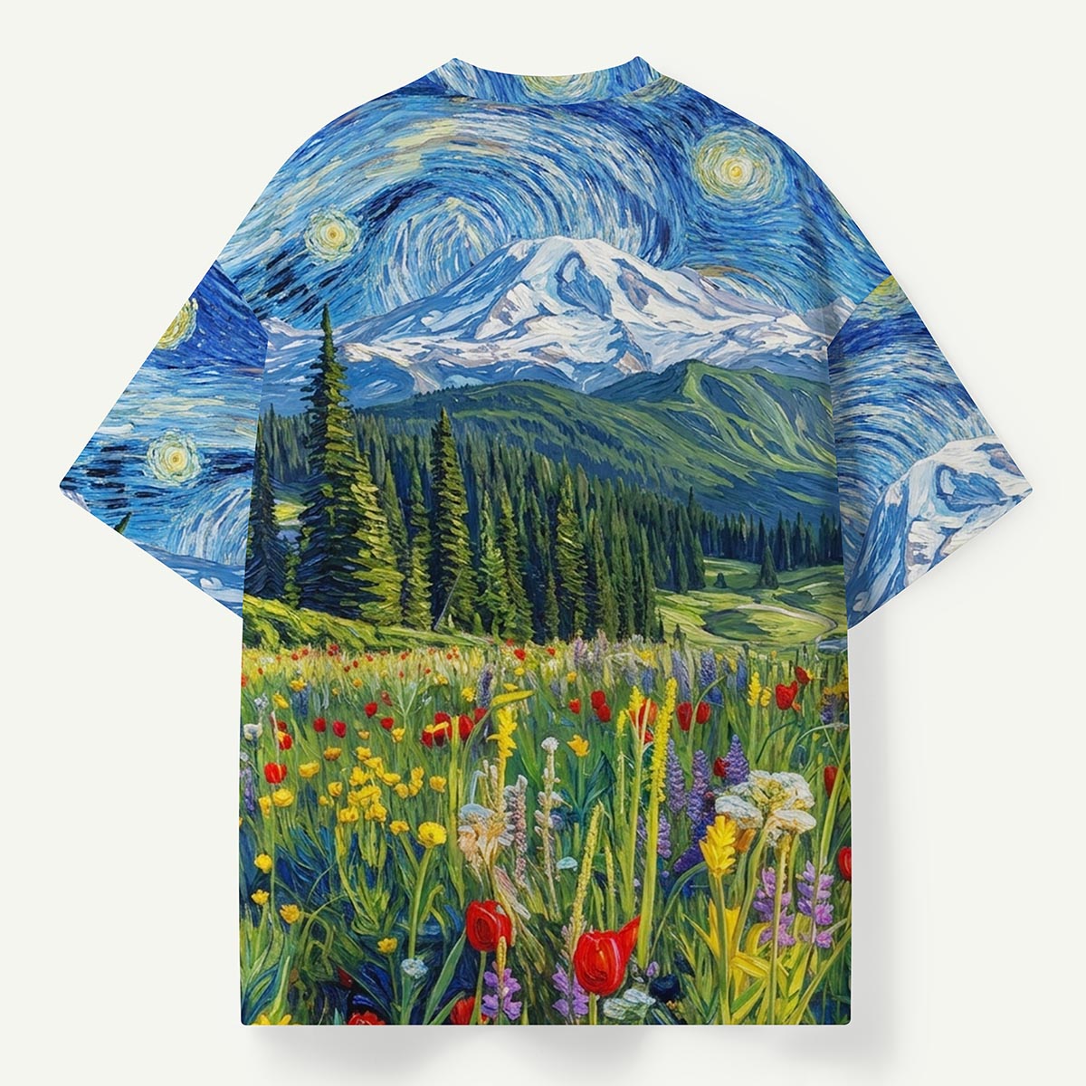 Starry Mountain Meadow Premium Eco Tee
