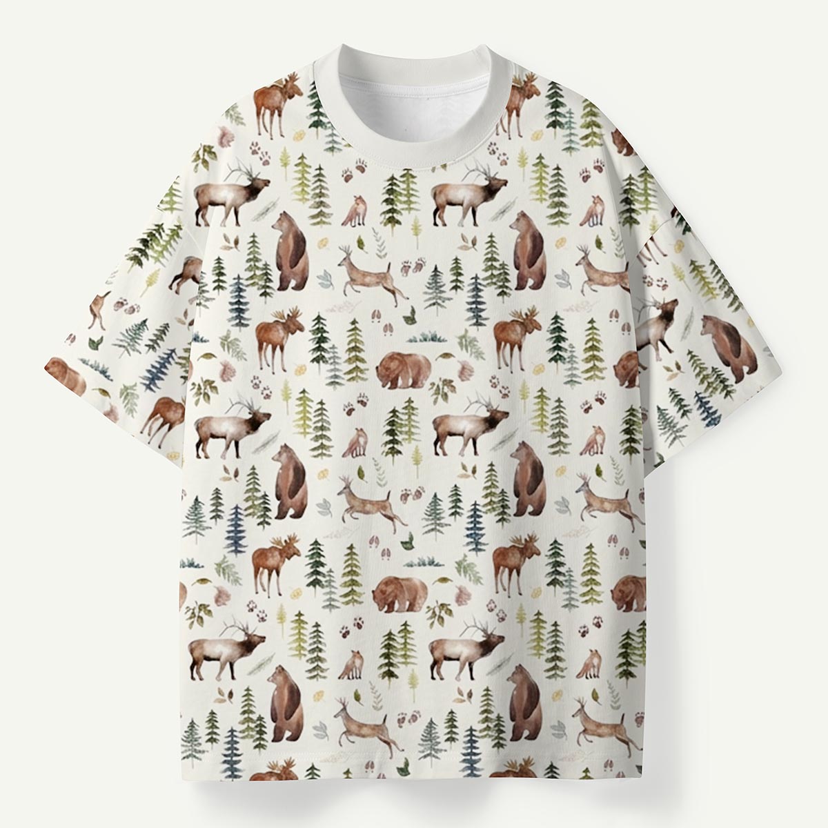 Woodland Wildlife Premium Eco Tee