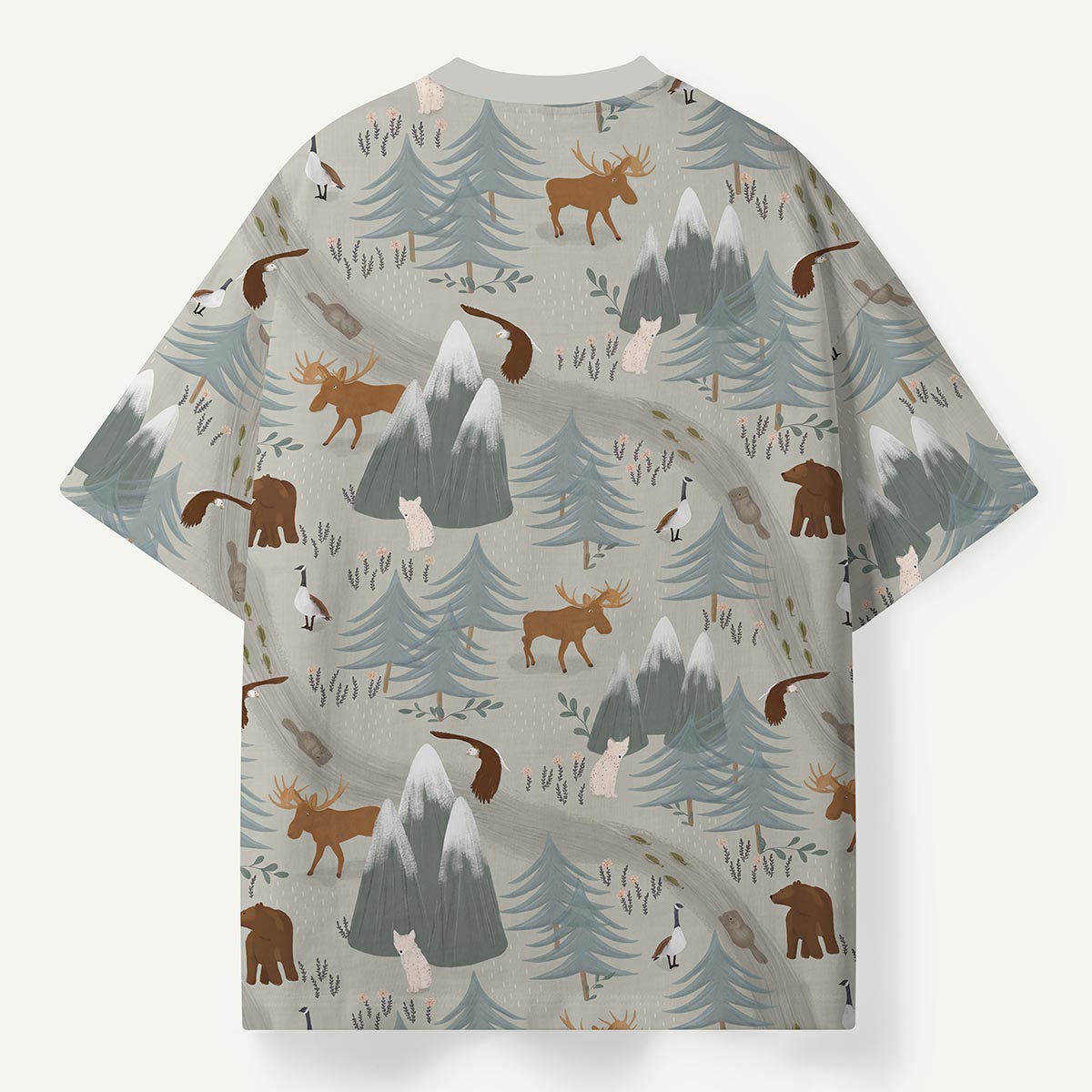 Wildlife and Mountain National Parks Premium Eco Tee