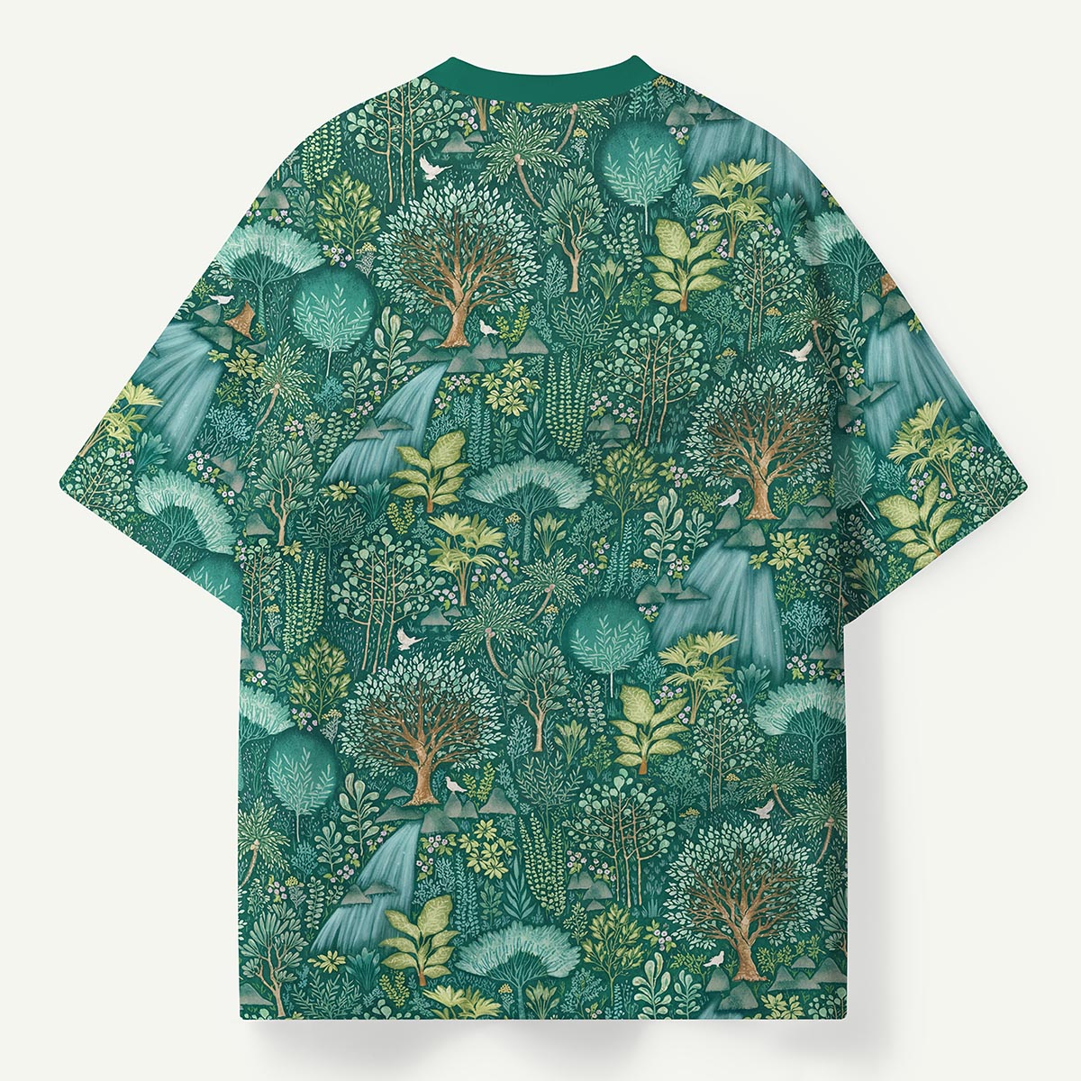 Green Forest Trees and Stream Premium Eco Tee