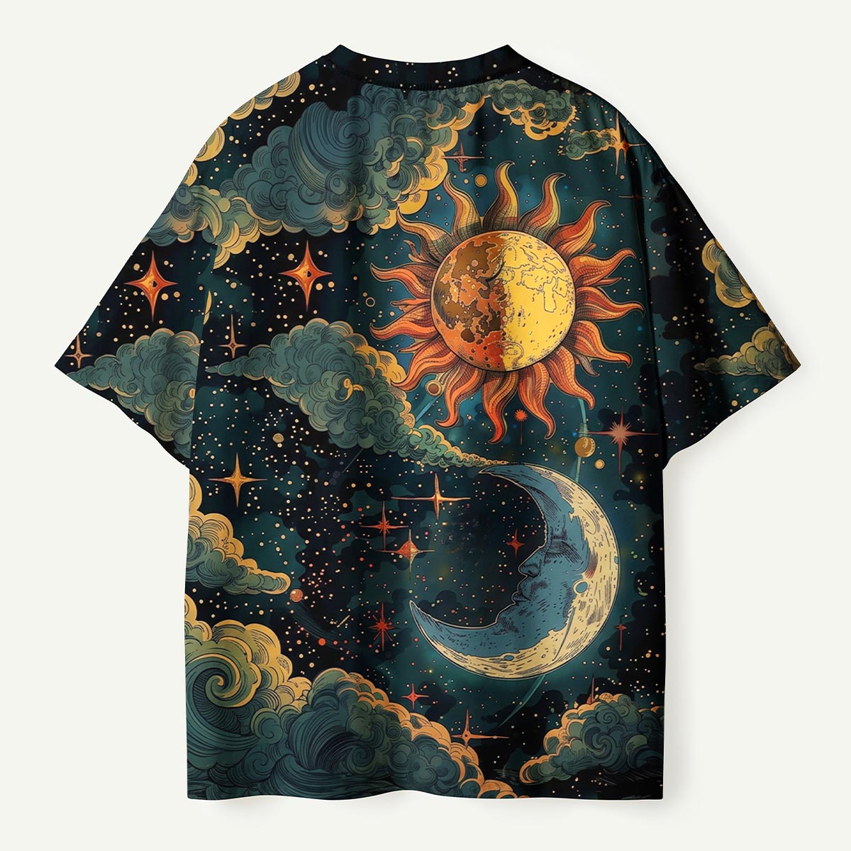 Sun and Moon Celestial Night Premium Eco Tee