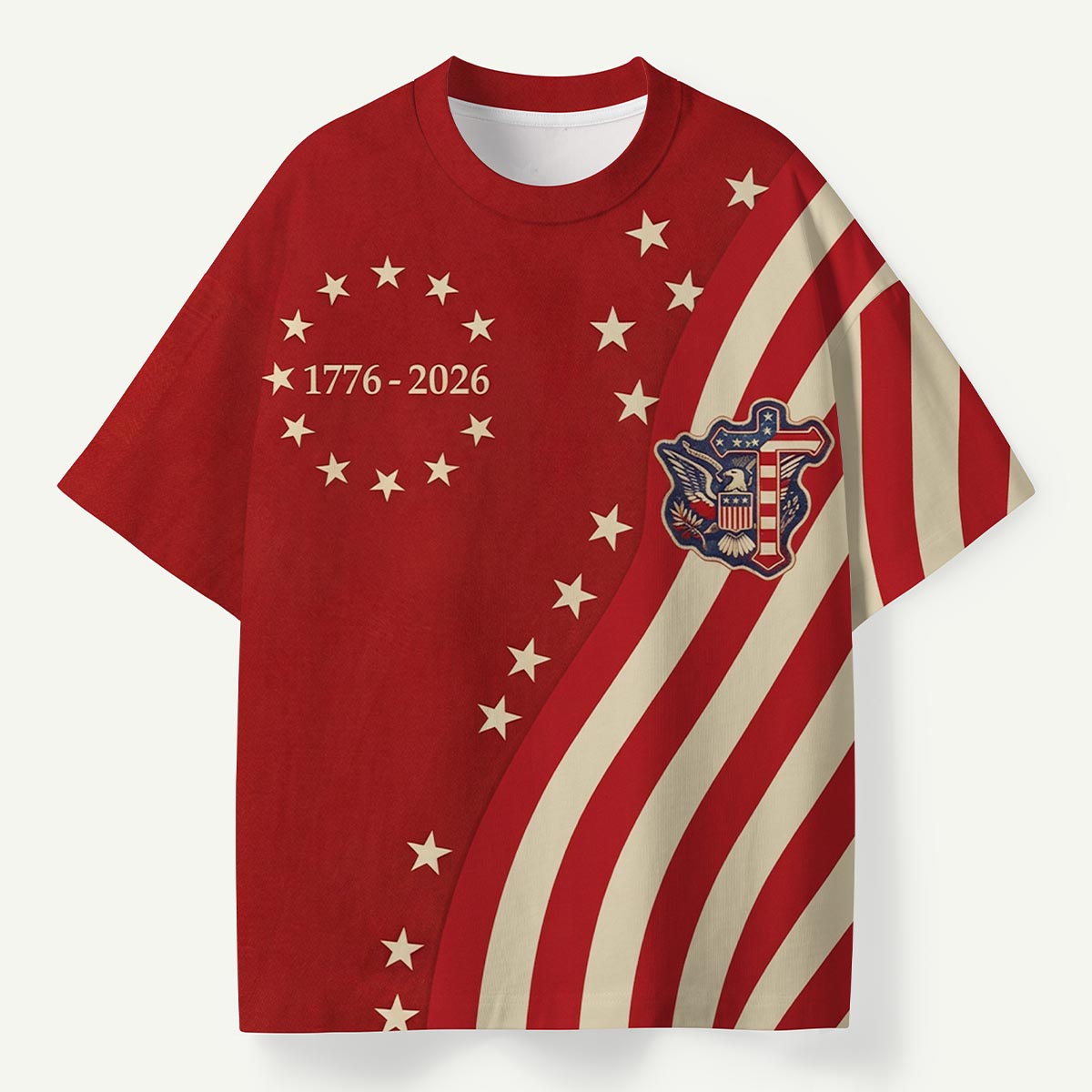 1776‑2026 Stars and Stripes Premium Eco Tee