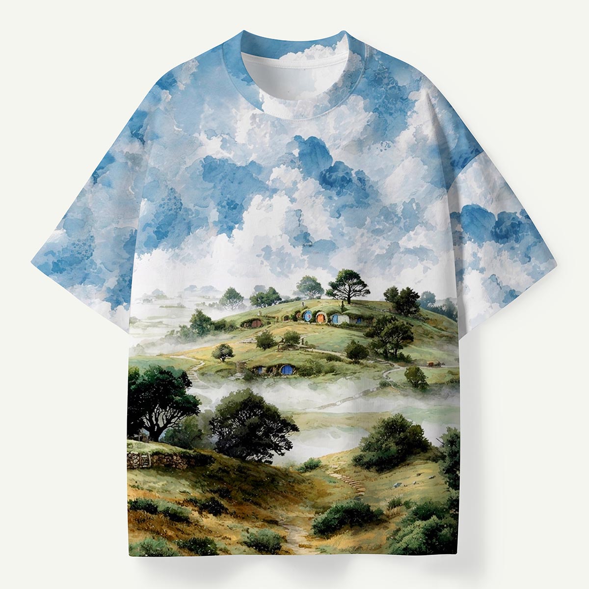 Rolling Hills Sky Premium Eco Tee