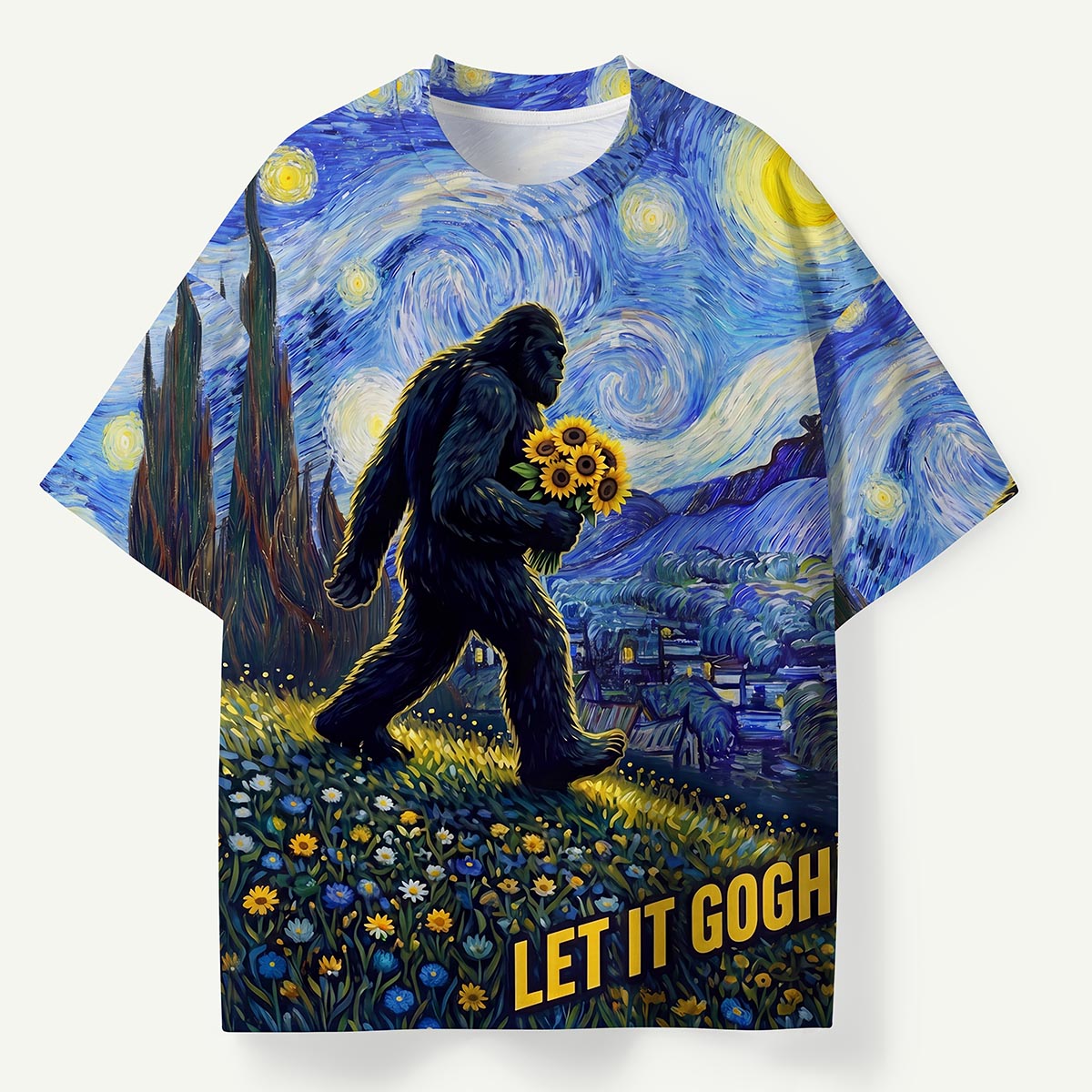 Let It Gogh Night Sky Premium Eco Tee