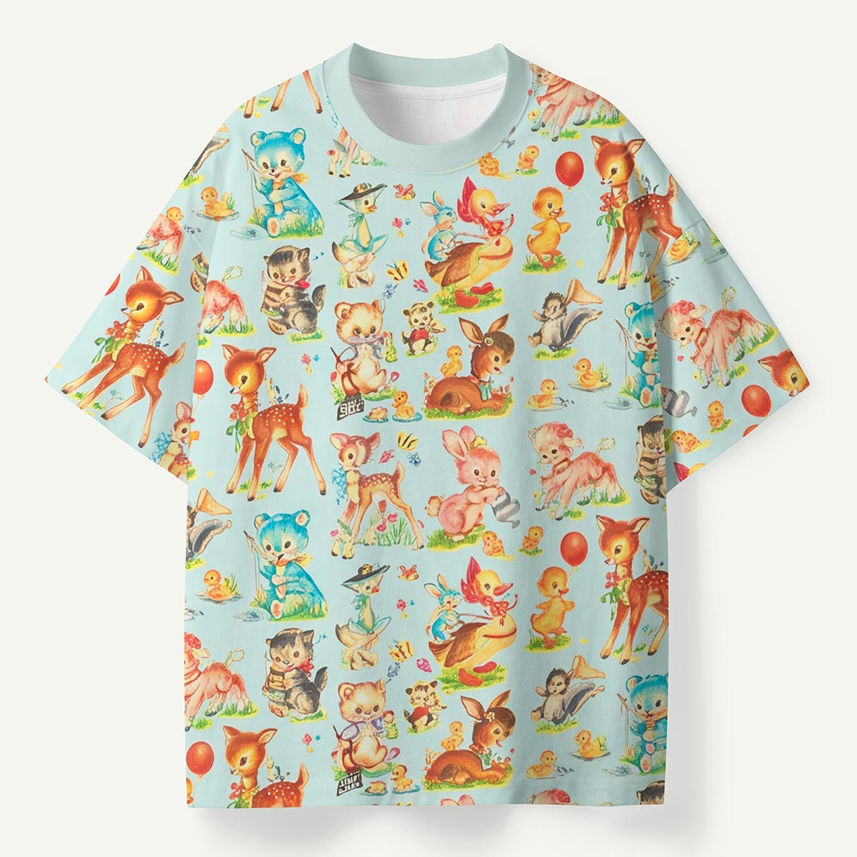 Cute Baby Animals Premium Eco Tee