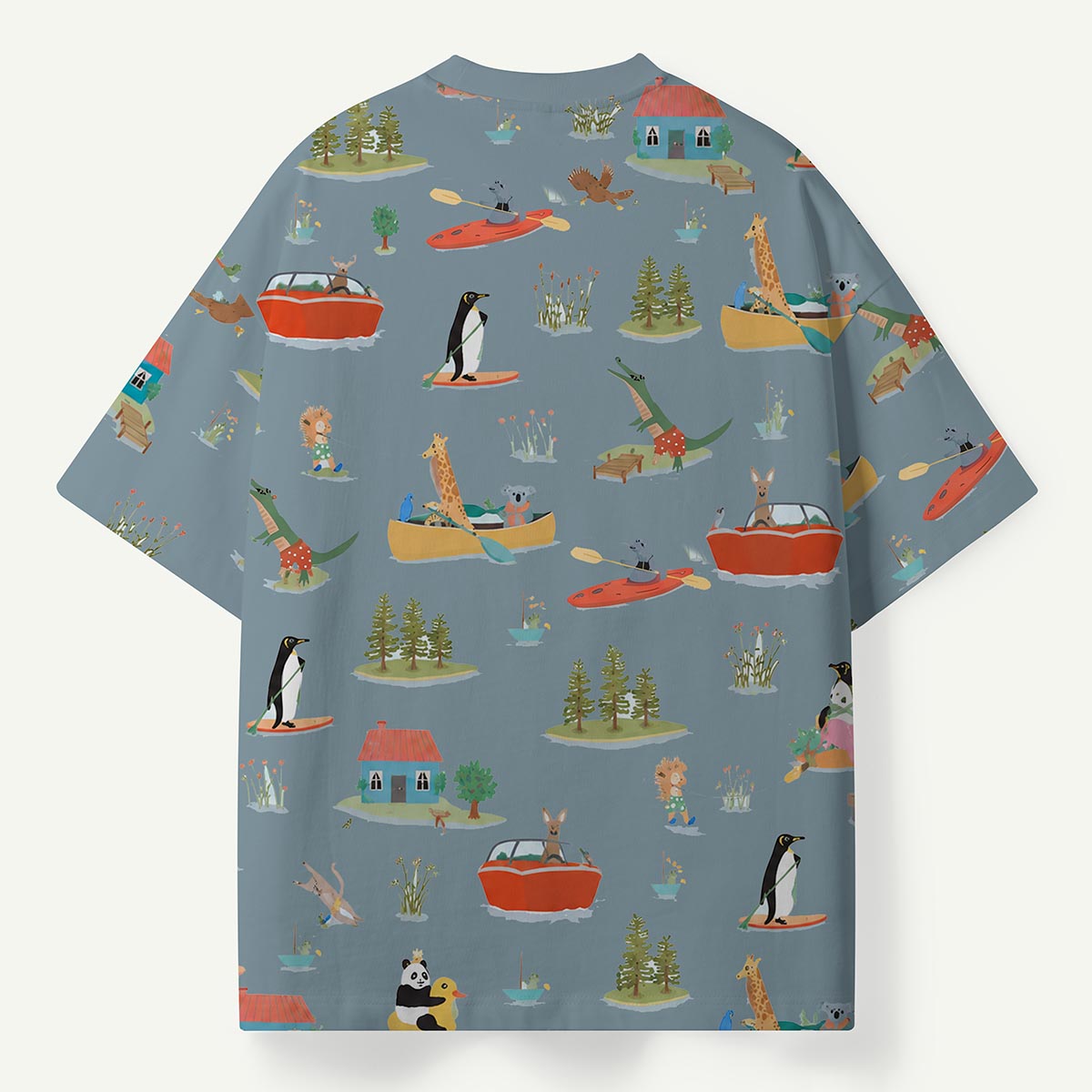 Animals Water Sports Adventure Premium Eco Tee