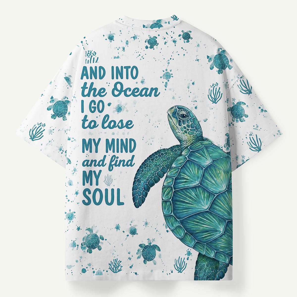 Sea Turtle Ocean Quote Premium Eco Tee