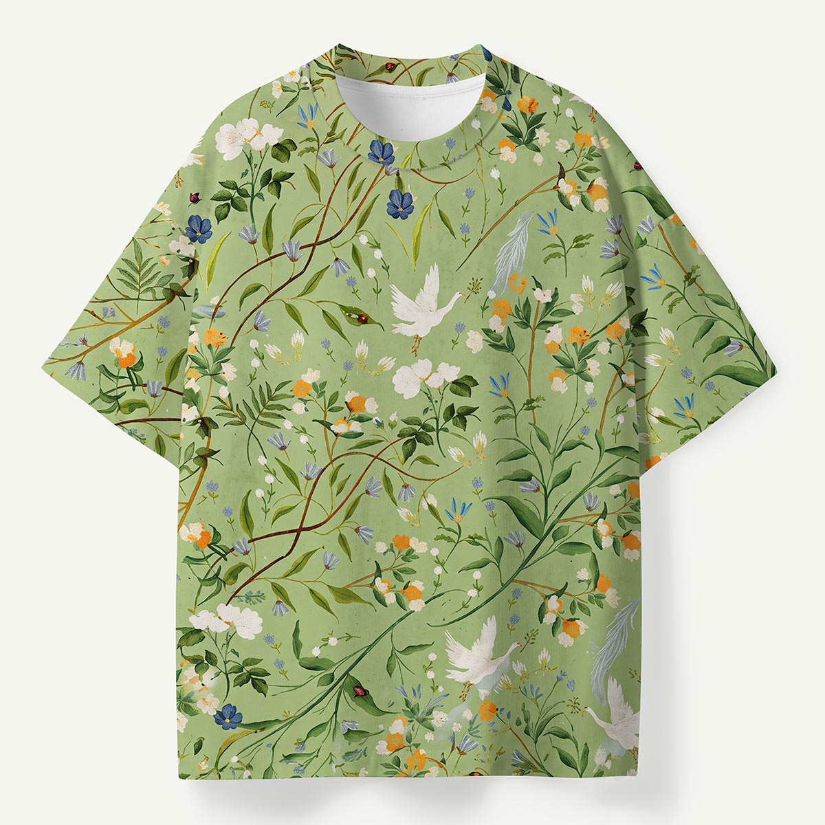 Peace Dove Wildflower Botanical Premium Eco Tee