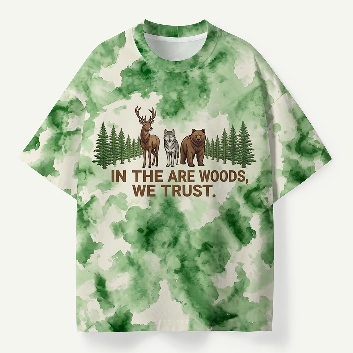 In The Woods We Trust Premium Eco Tee