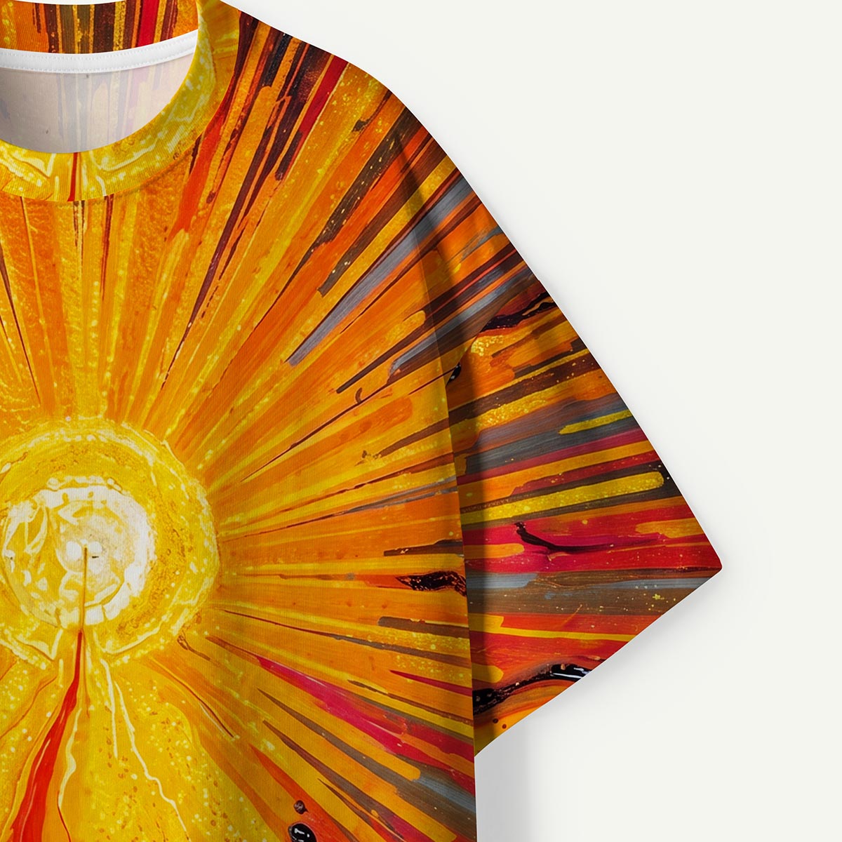 Radiant Sunburst Eco All-Over Print T-Shirt