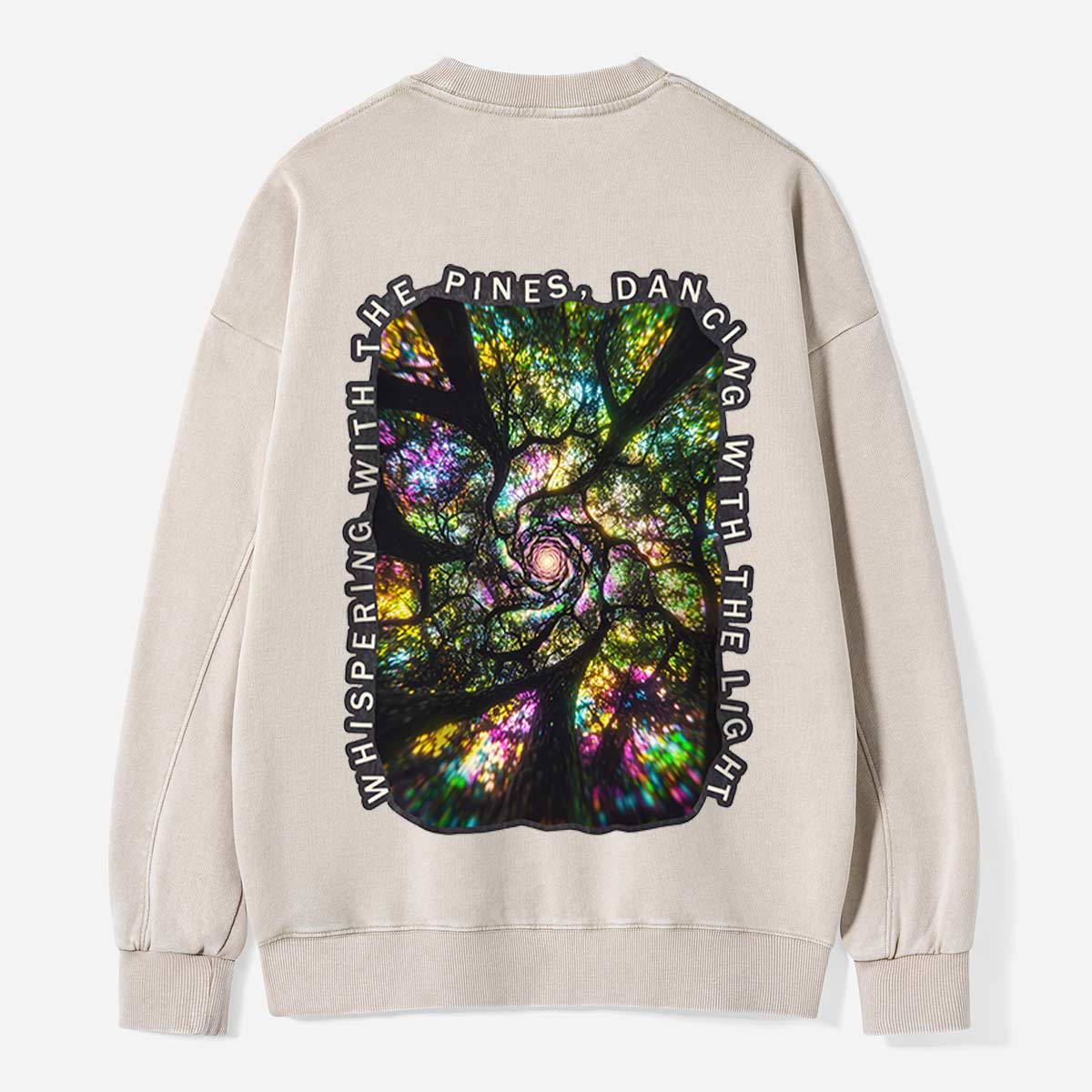 Dancing with the Whispering Pines Washed Sweatshirts