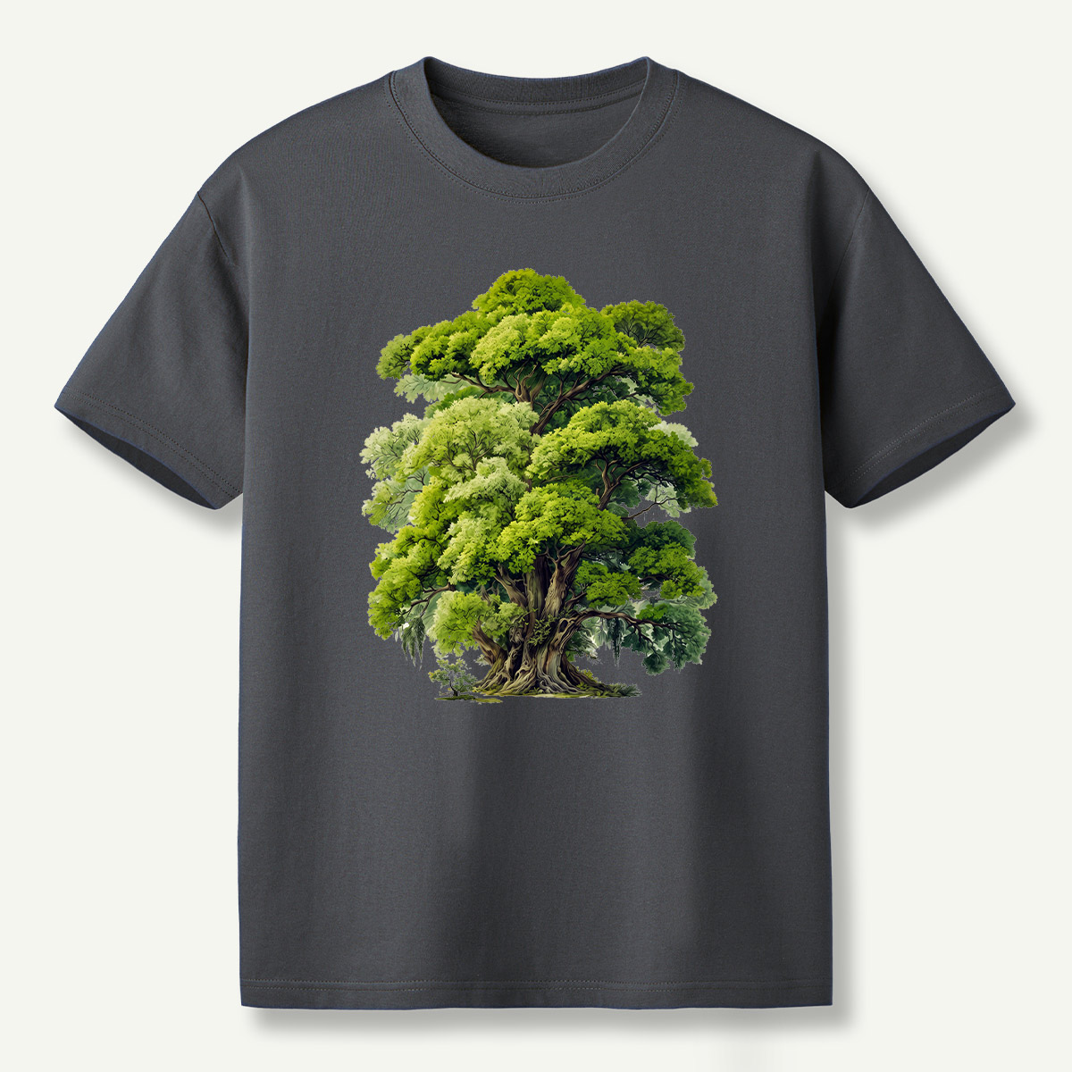 Ancient Oak Tree Watercolor Study T-Shirt
