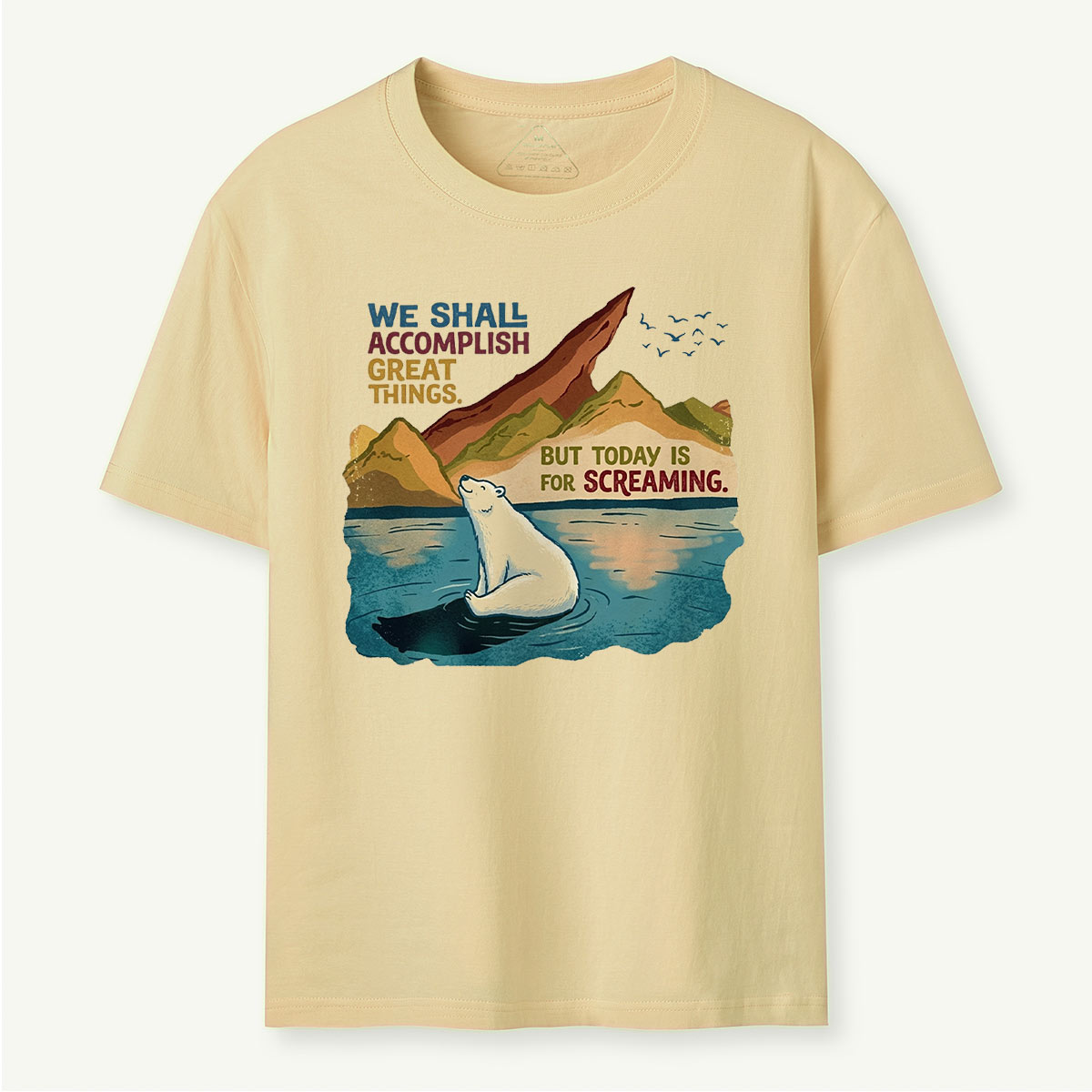 Funny Polar Bear Quote T‑Shirt