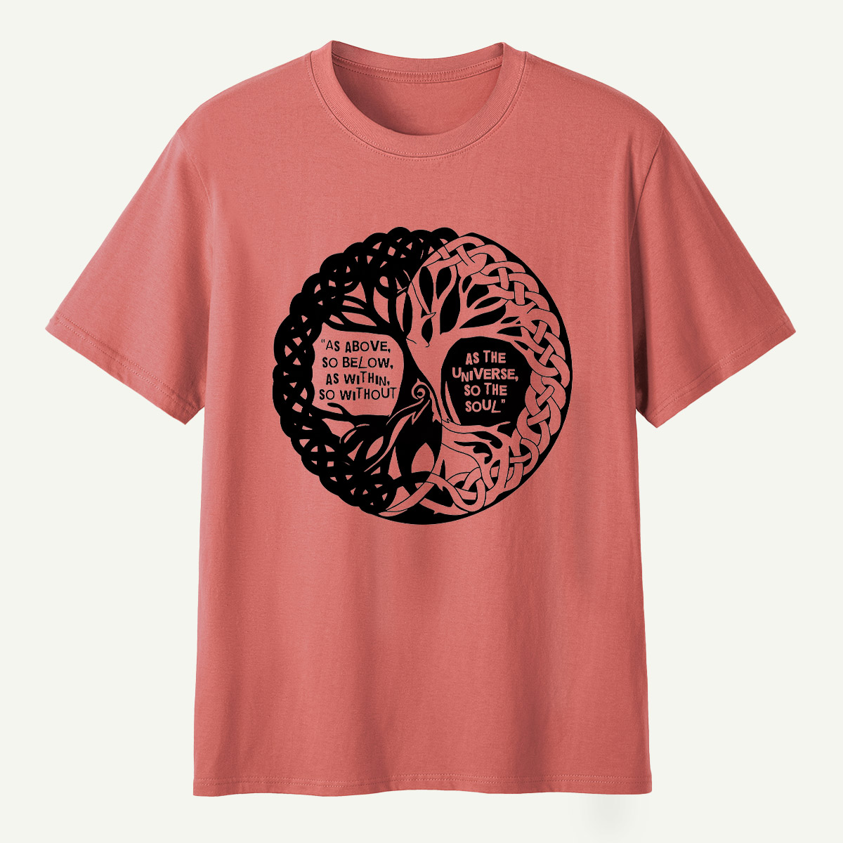 Tree Of Life Yin Yang Balance T-Shirt